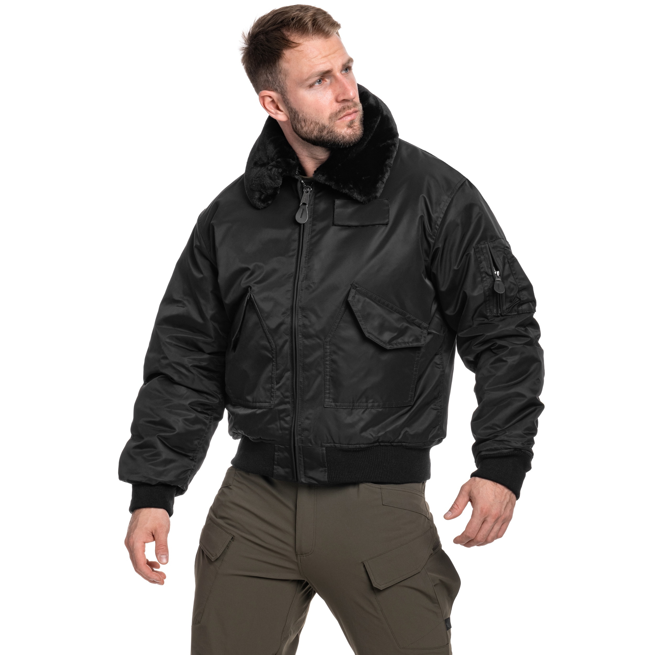 Mil-Tec SWAT CWU kabát - Black