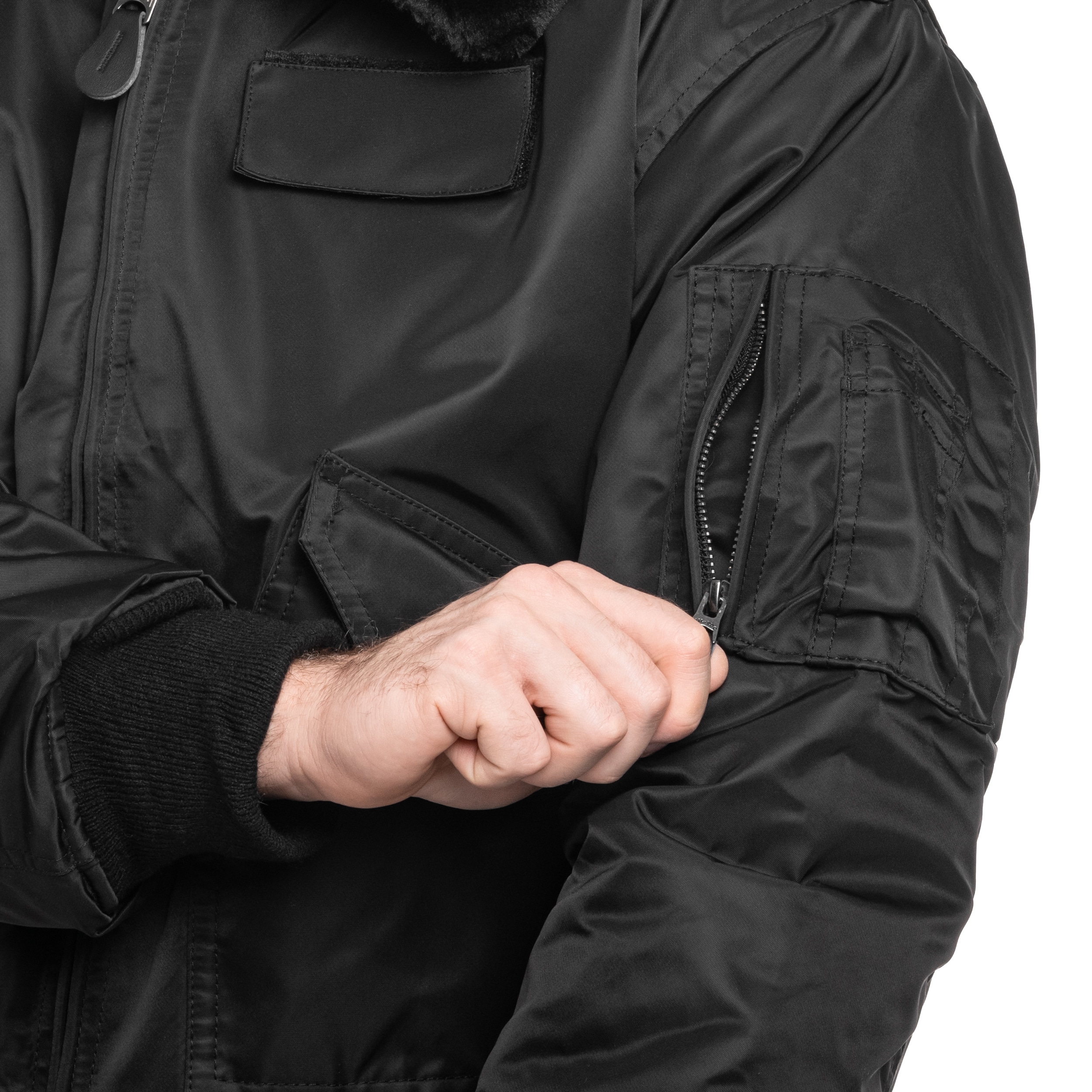 Mil-Tec SWAT CWU kabát - Black