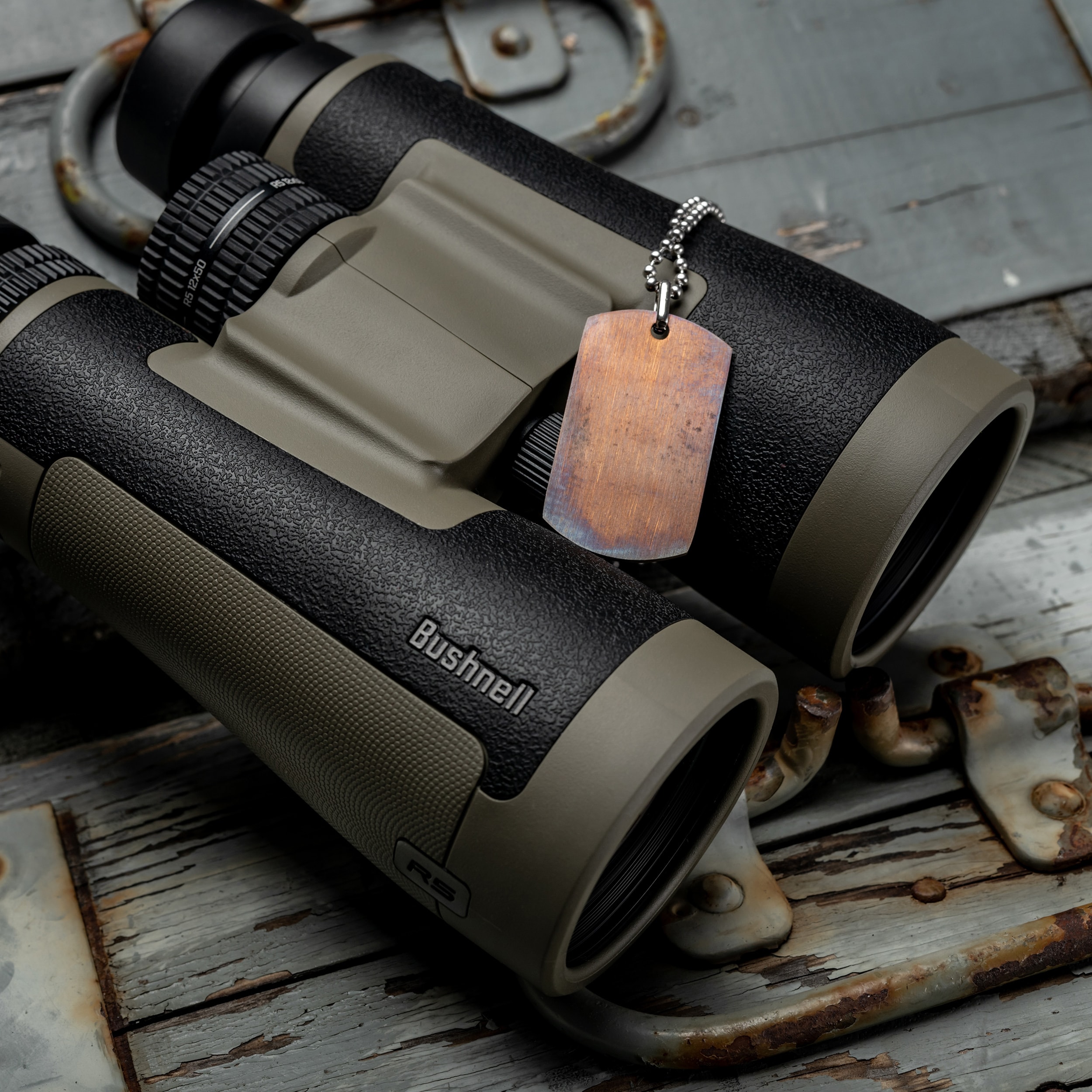 Piran rozsdamentes acél dögcédula - Case Hardened