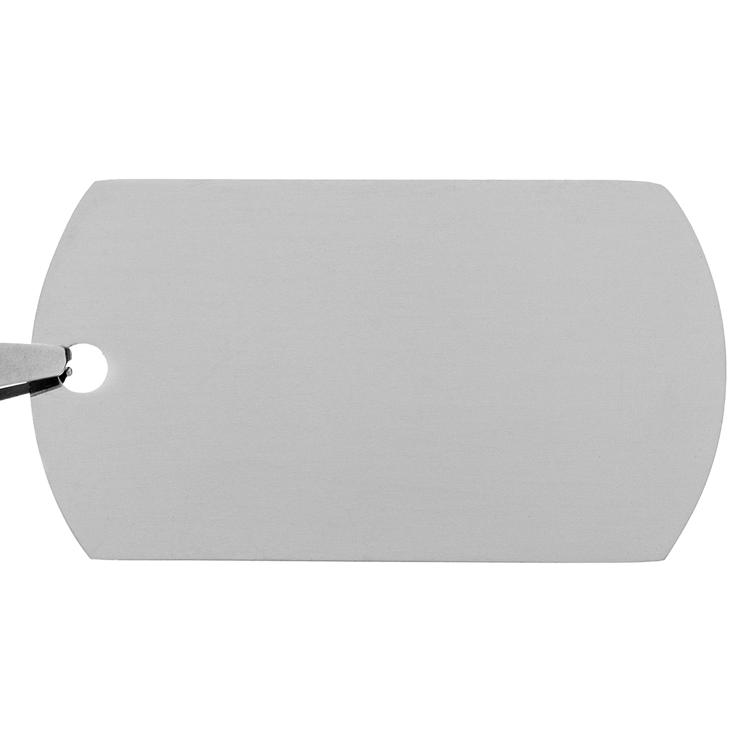 Piran rozsdamentes acél dögcédula - Polírozott