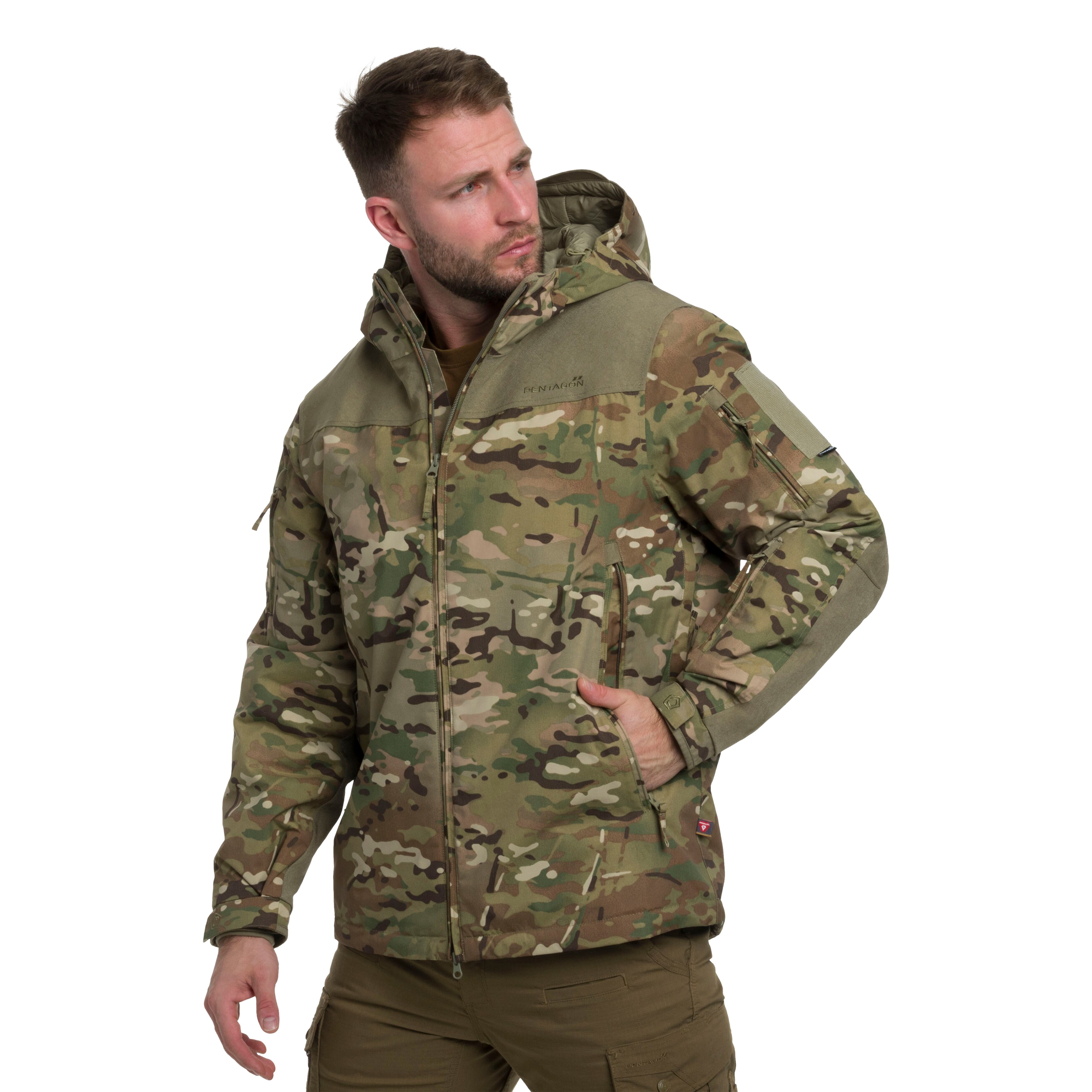 Pentagon LCP Primaloft V2.0 parka kabát - MultiCam