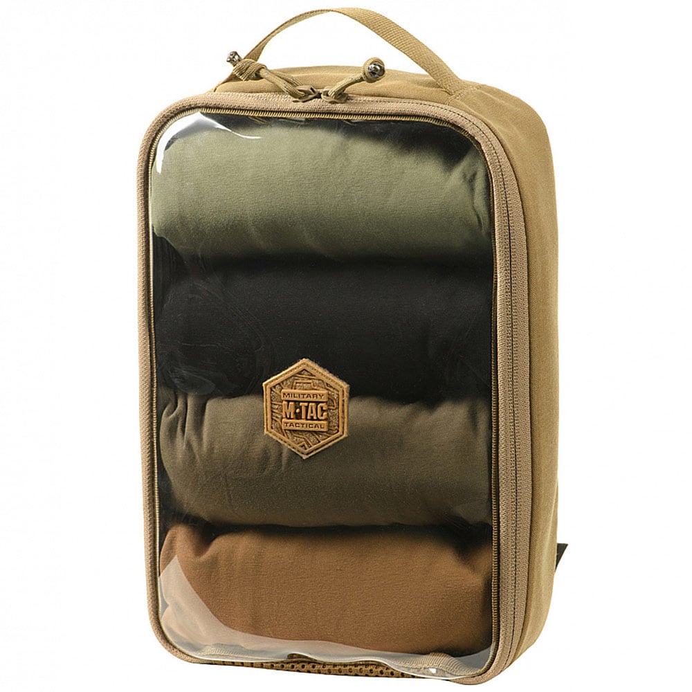 M-Tac Elite Gen.II Large átlátszó rendszerező (30 x 19 cm) - Coyote