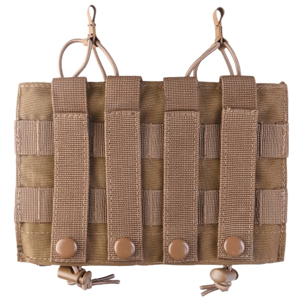 Mil-Tec Open Flex Double kétzsebes tároló - Coyote