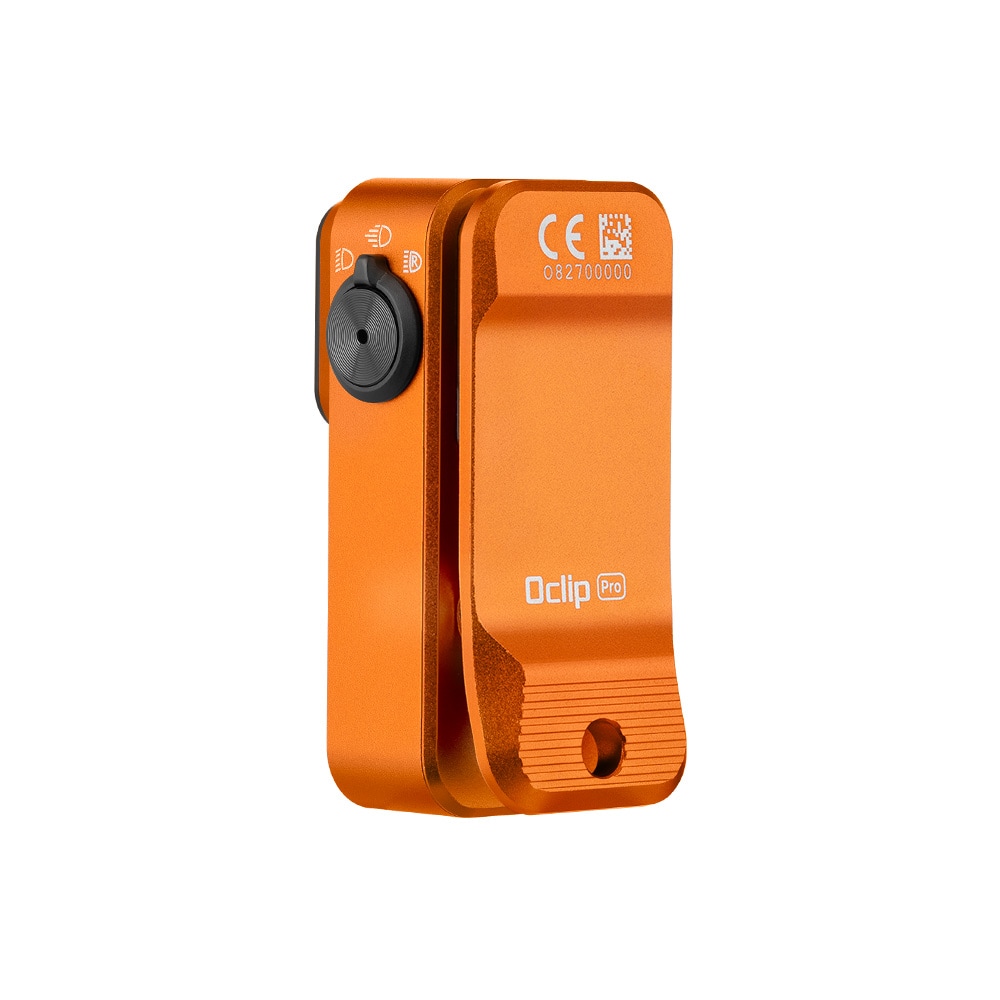 Olight Oclip Pro újratölthető zseblámpa Orange - 500 lumen