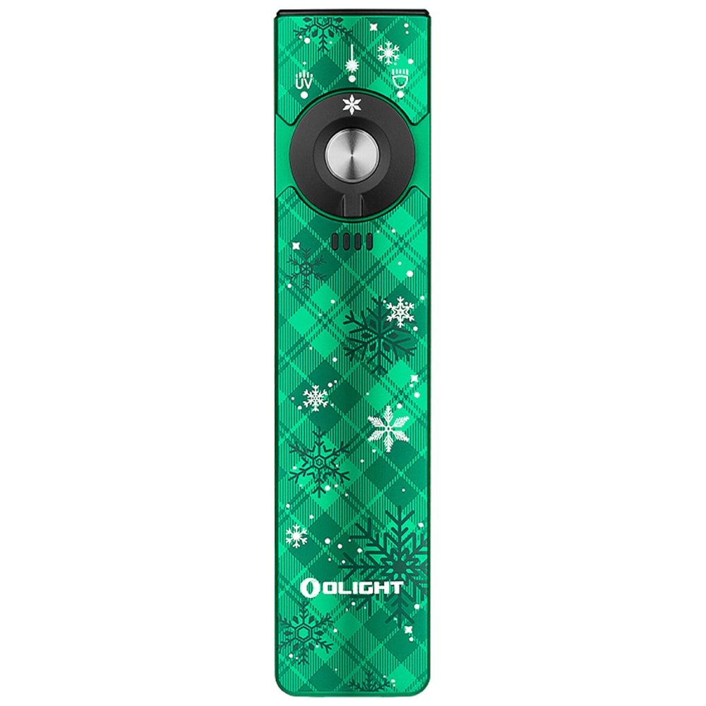 Olight Arkfeld Pro UV Cool White zseblámpa lézermutatóval Snowflake Green - 1300 lumen