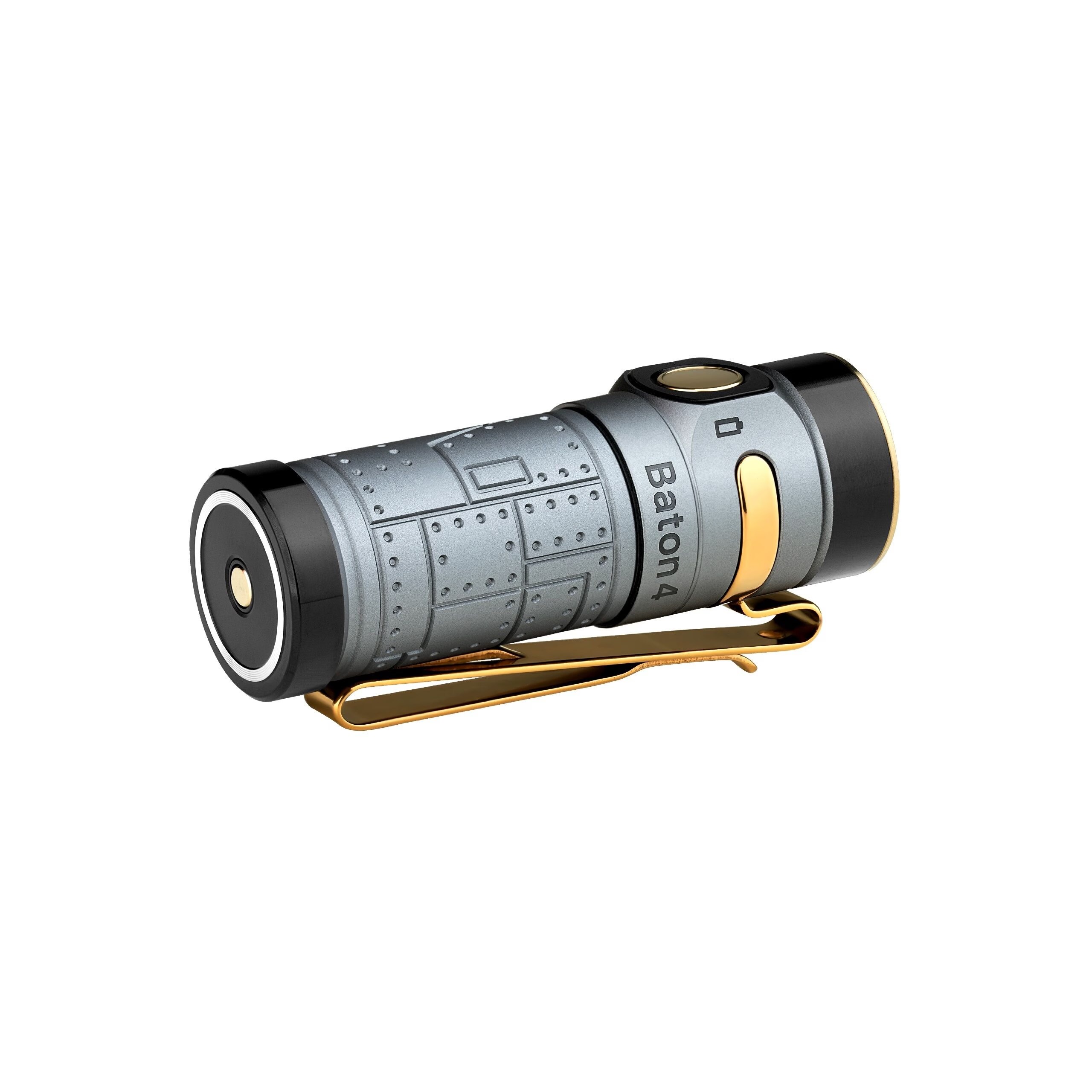 Olight Baton 4 Premium Edition zseblámpa vezeték nélküli töltőtokkal Fighter Pilot - 1300 lumen