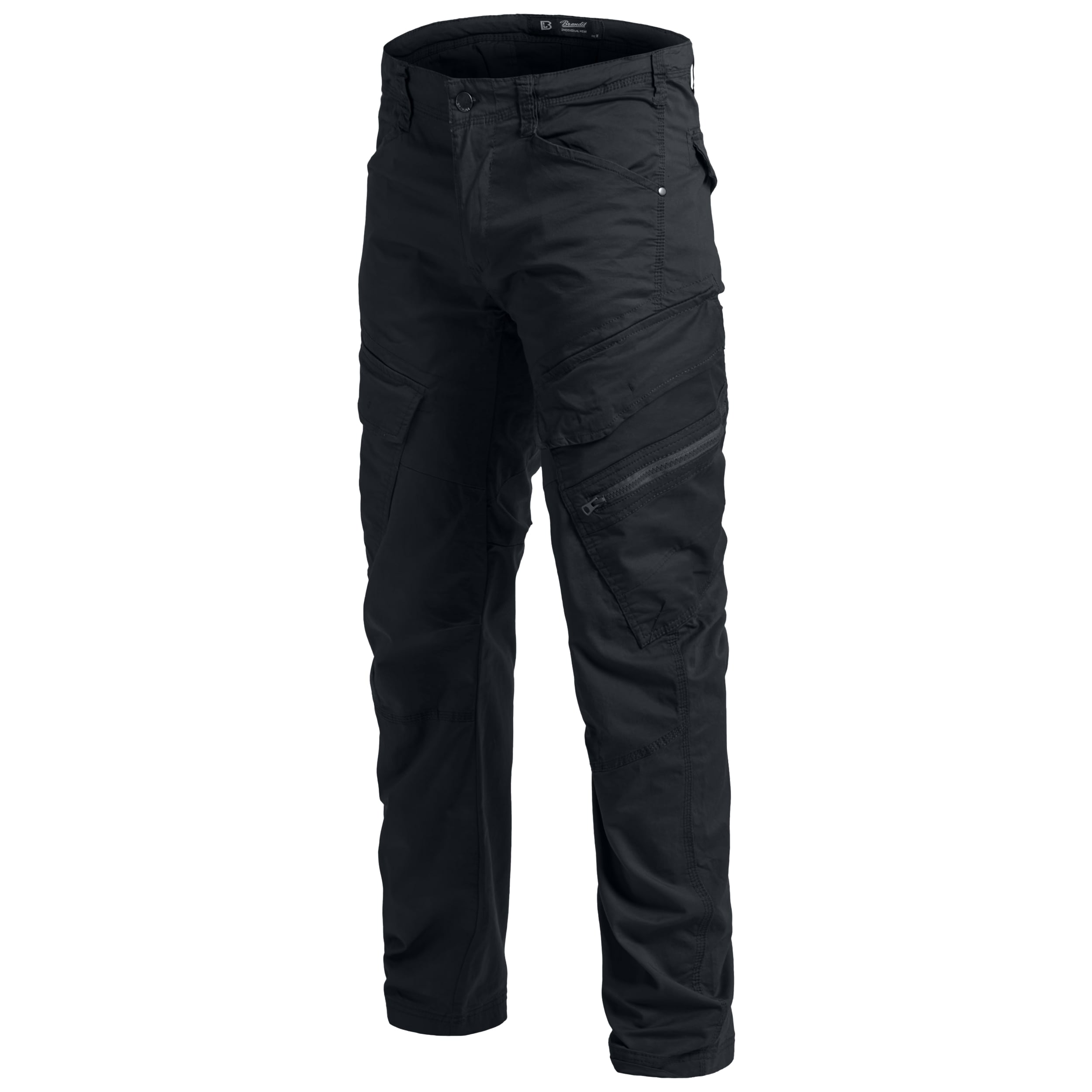 Brandit Adven Slim Fit nadrág - Black