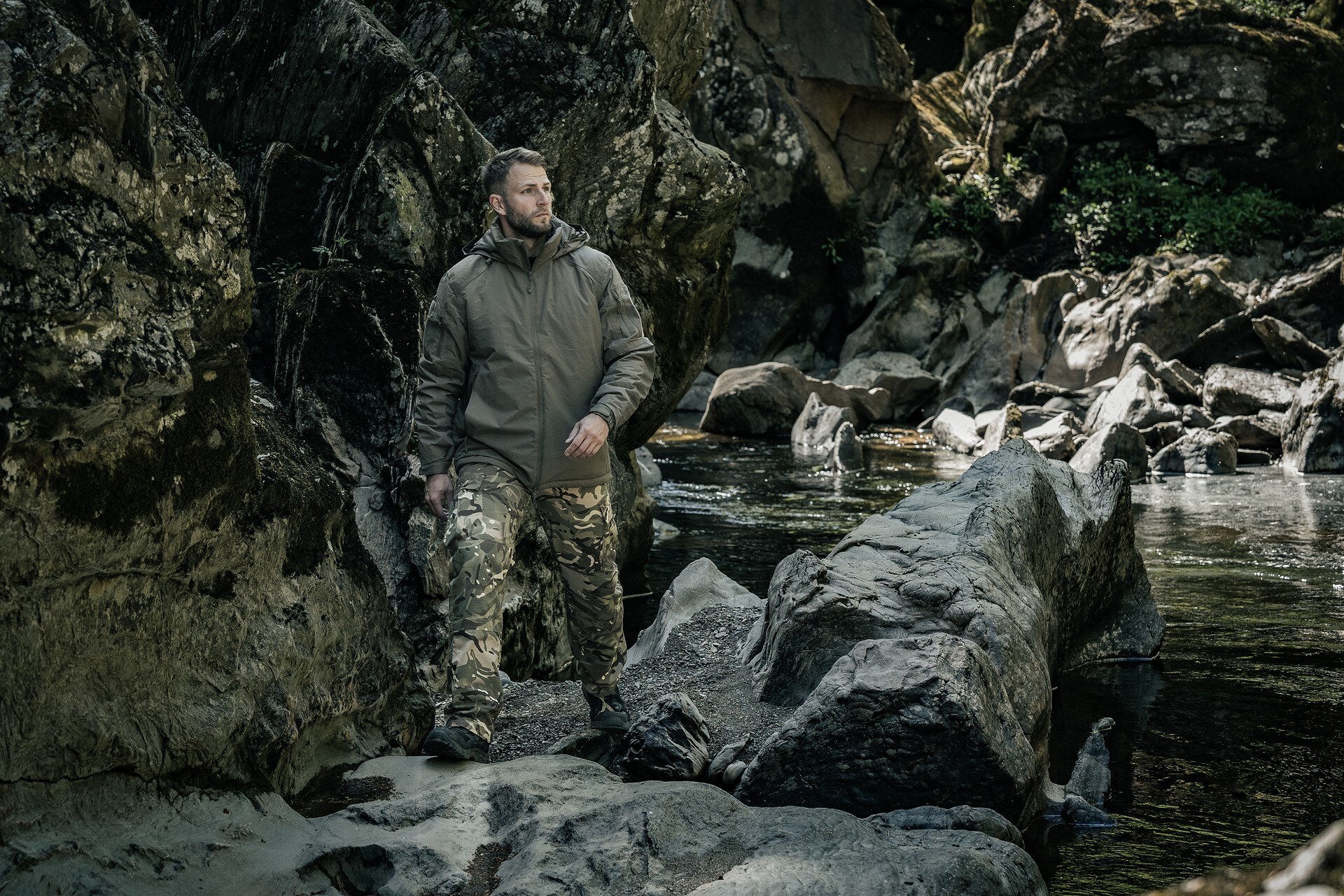 Stoirm Primaloft kabát - Ranger Green