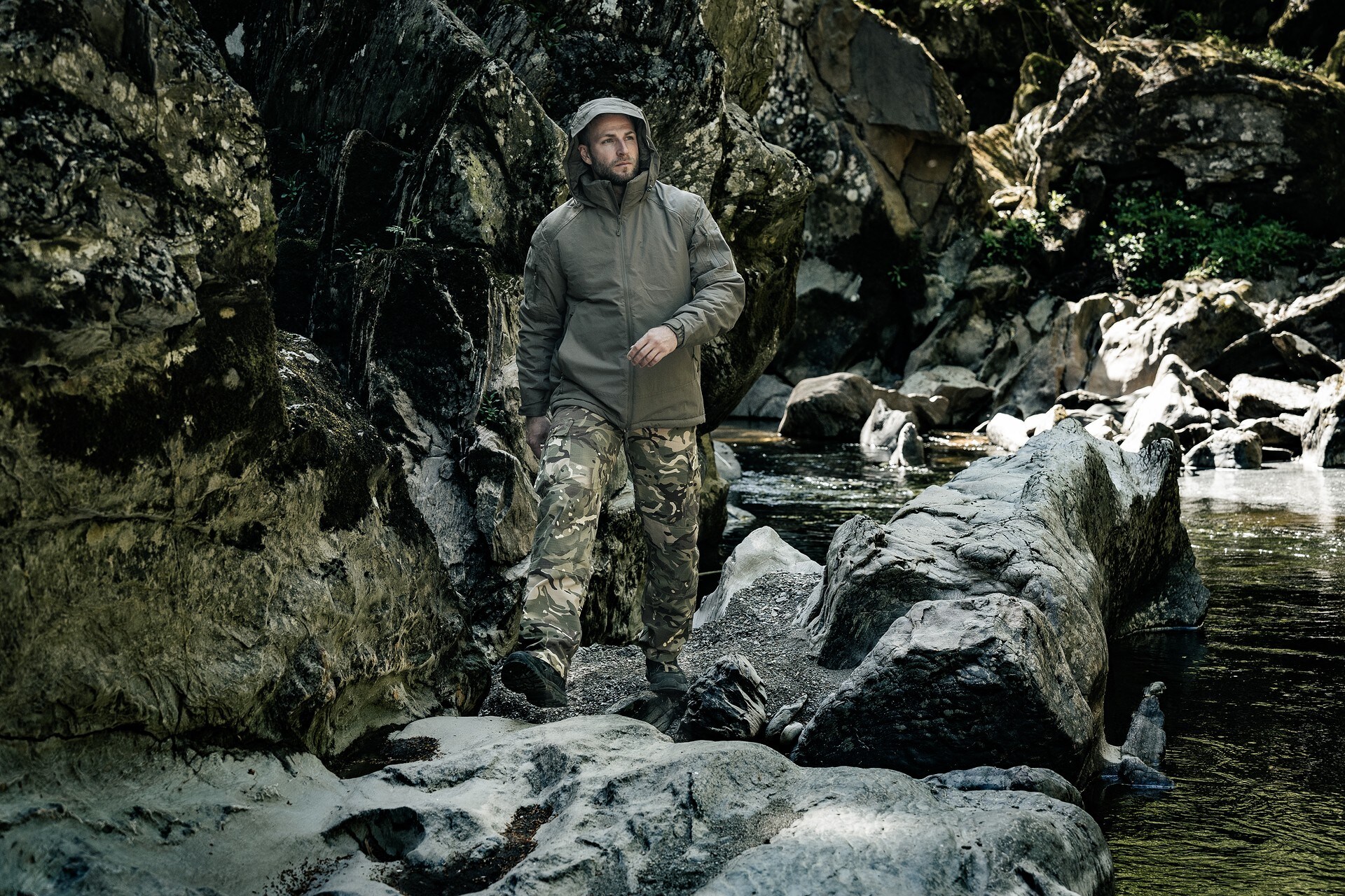 Stoirm Primaloft kabát - Ranger Green