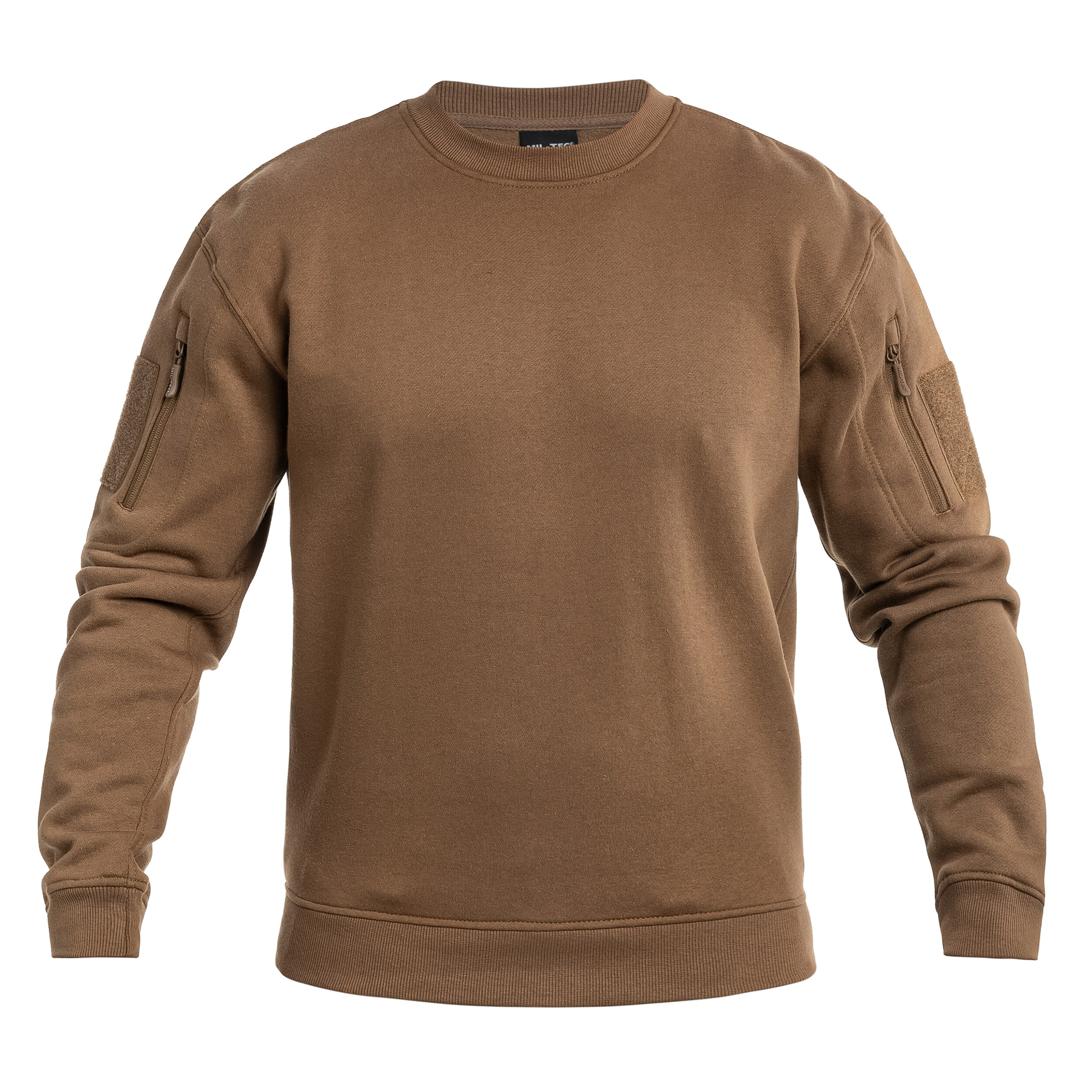 Mil-Tec Tactical Sweatshirt Round Neck pulóver - Dark Coyote