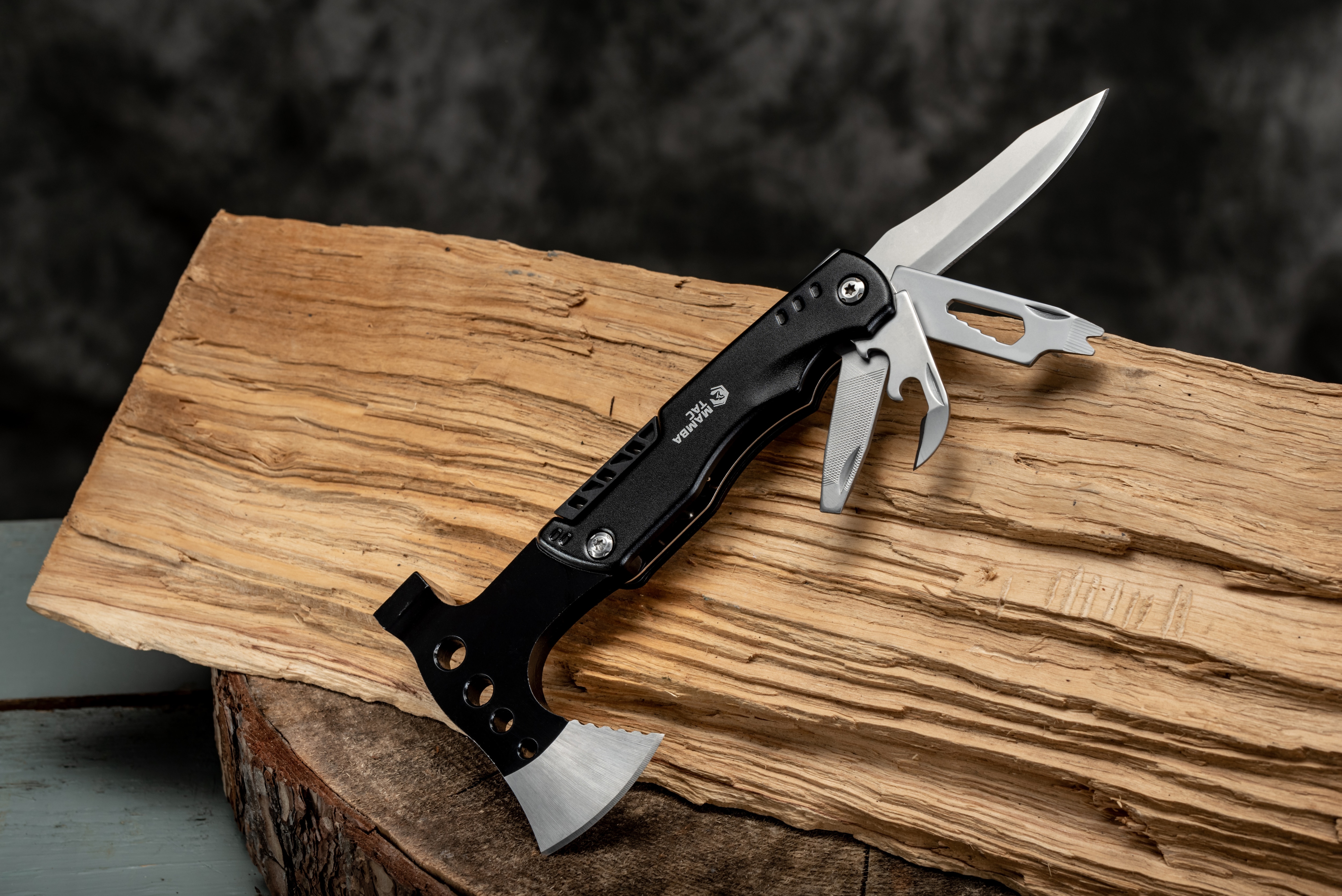 Mamba Tac Axe Cutter 17w1 multiszerszám - Black