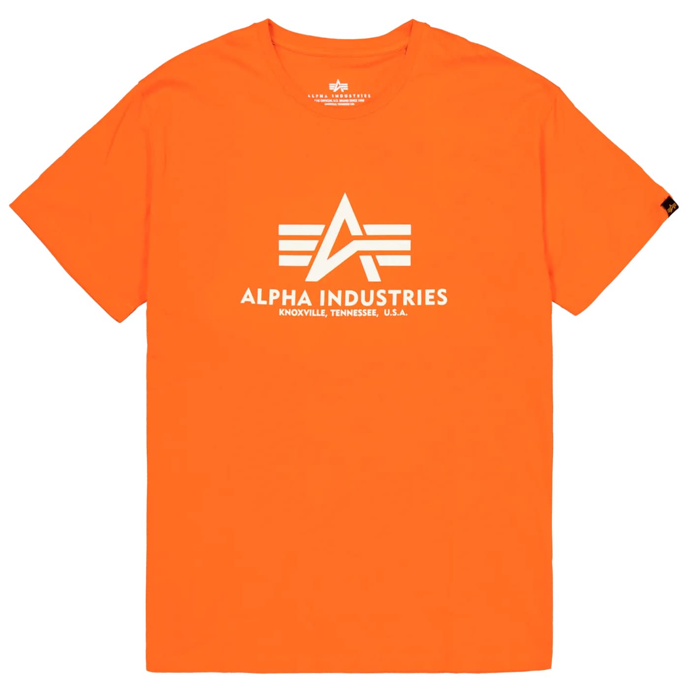 Alpha Industries Basic T-shirt póló - Boost Orange