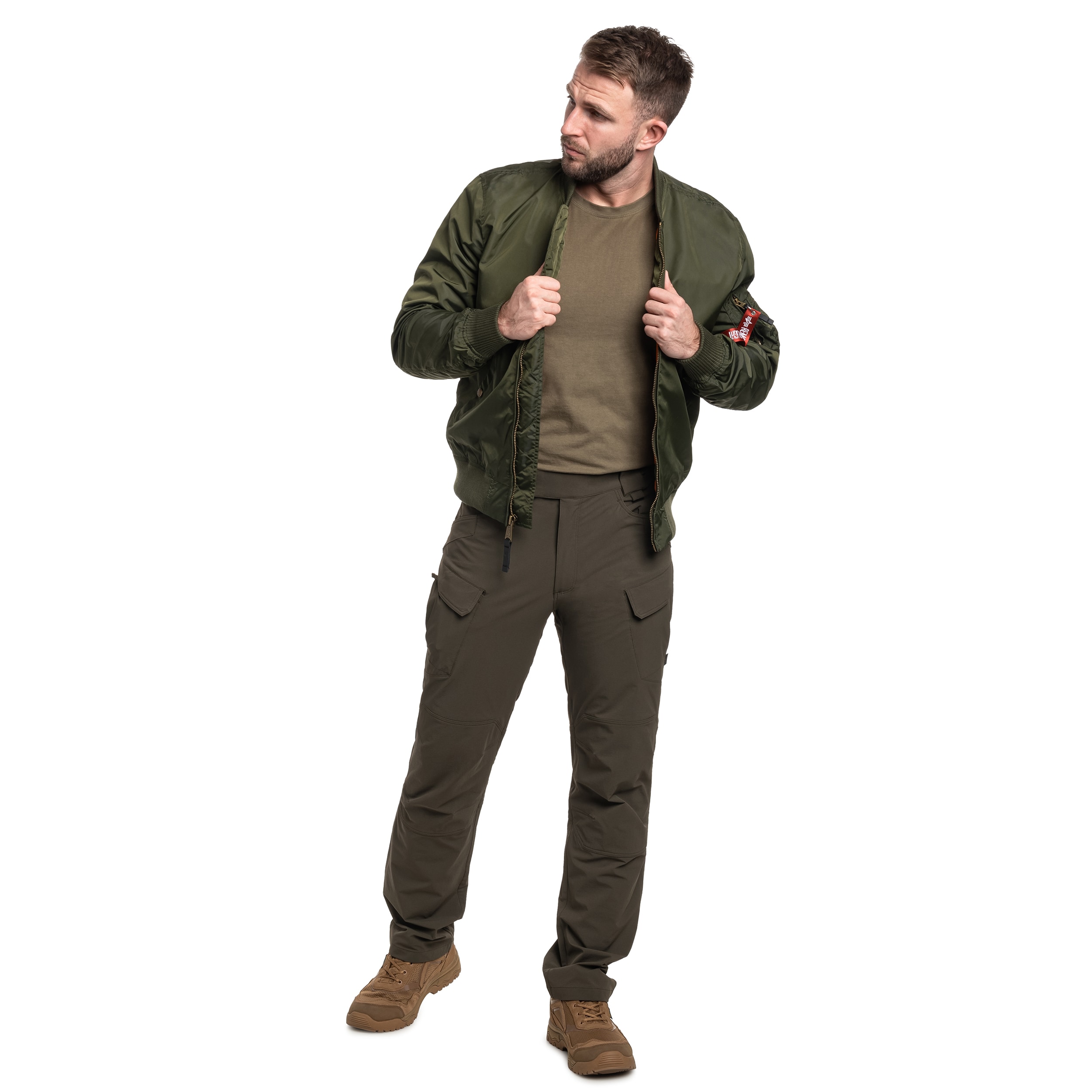 Alpha Industries MA-1 TT Two Tone kabát - Dark Green
