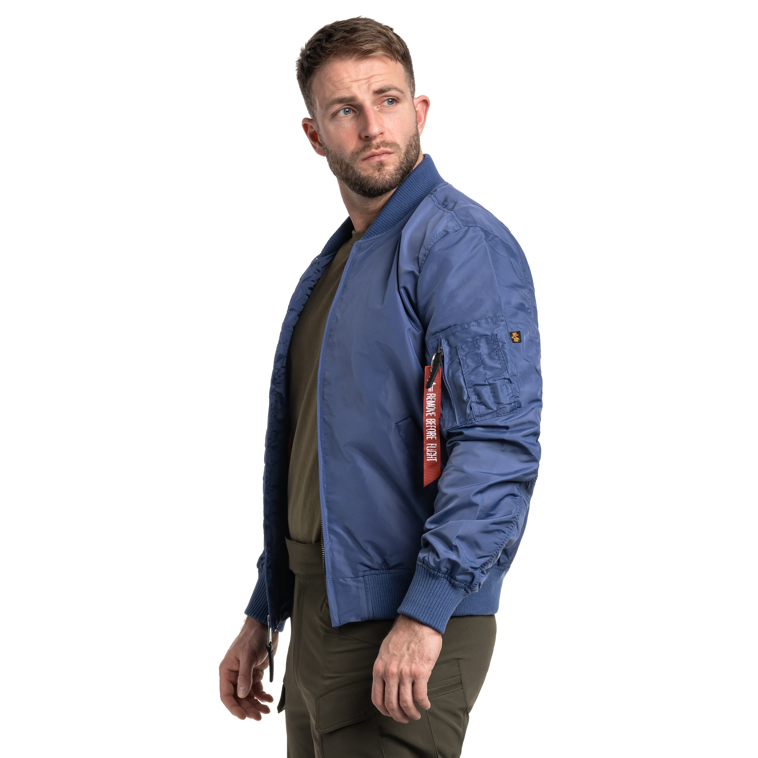 Alpha Industries MA-1 TT Two Tone kabát - Night Purple