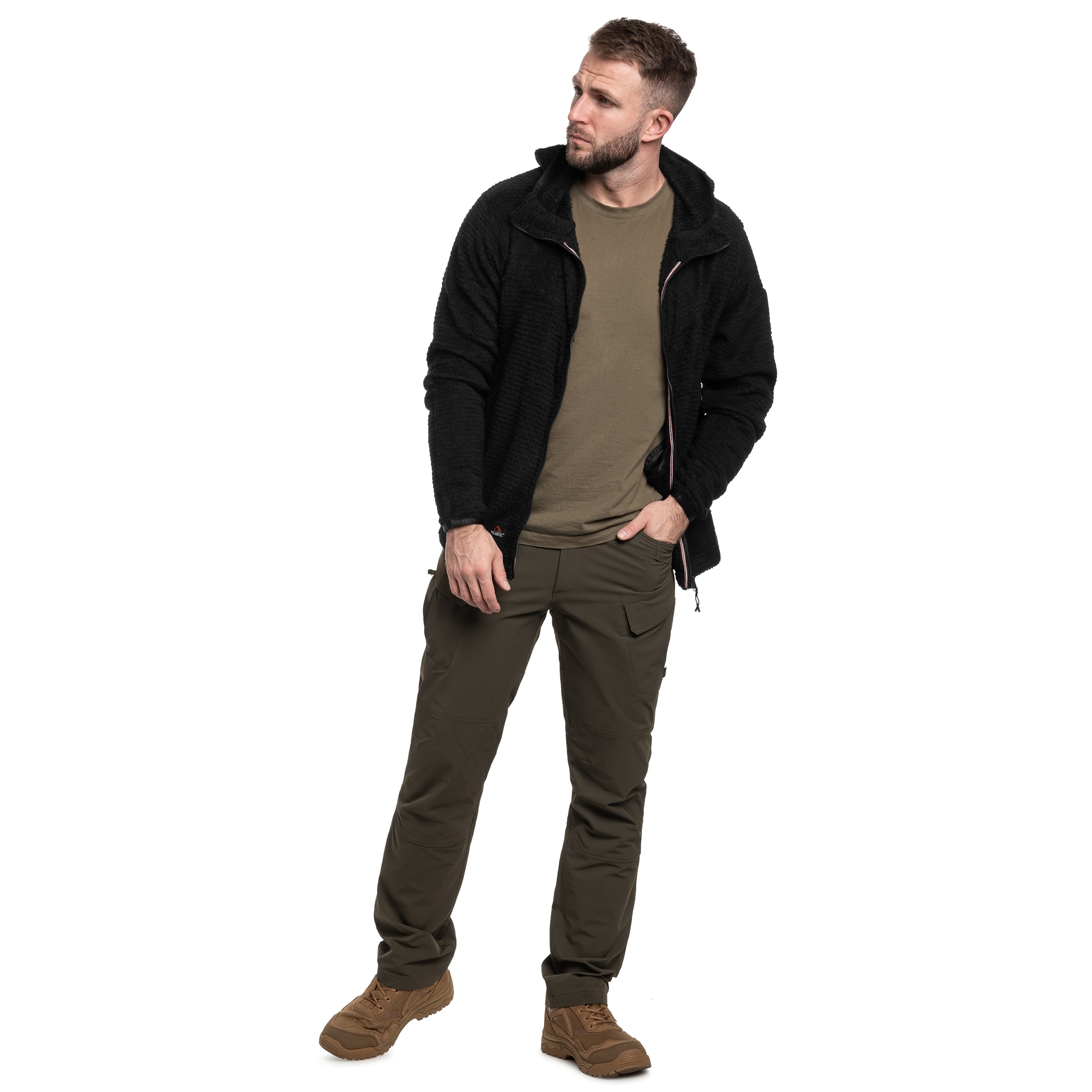 Pentagon Teddy Polartec Alpha polár pulóver - Black