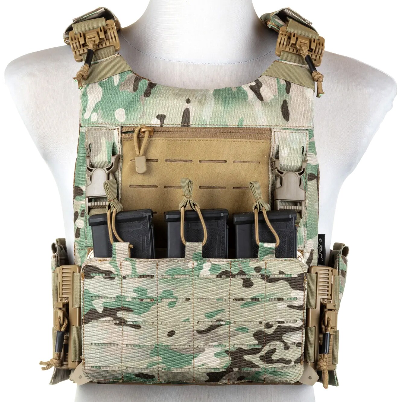 Specna Arms QR Tactical Plate Carrier taktikai mellény - MultiCam