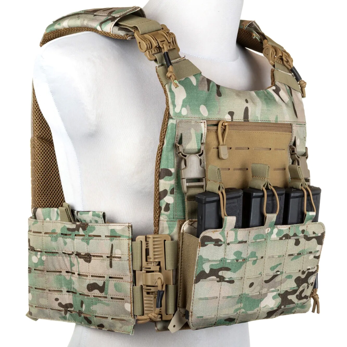 Specna Arms QR Tactical Plate Carrier taktikai mellény - MultiCam