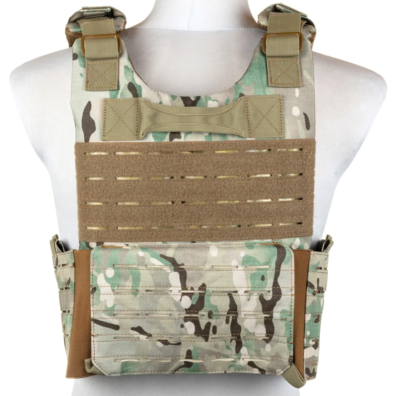 Specna Arms QR Tactical Plate Carrier taktikai mellény - MultiCam
