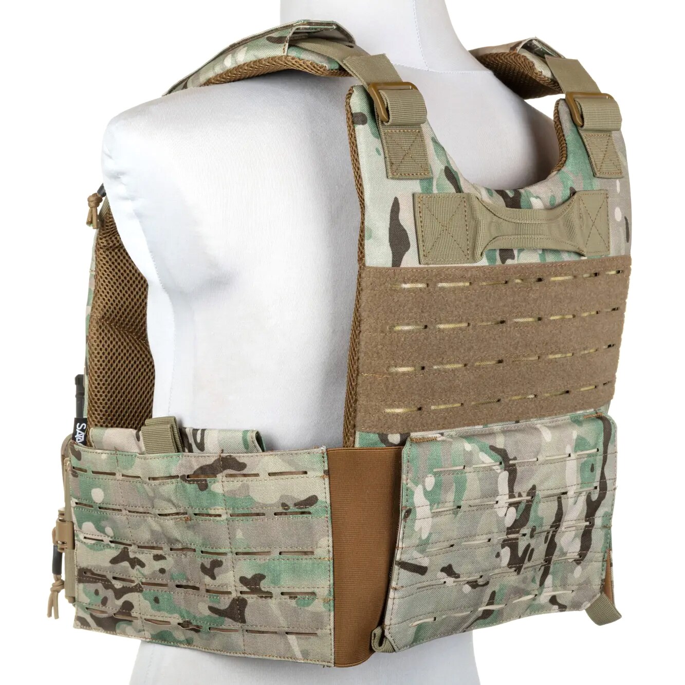 Specna Arms QR Tactical Plate Carrier taktikai mellény - MultiCam
