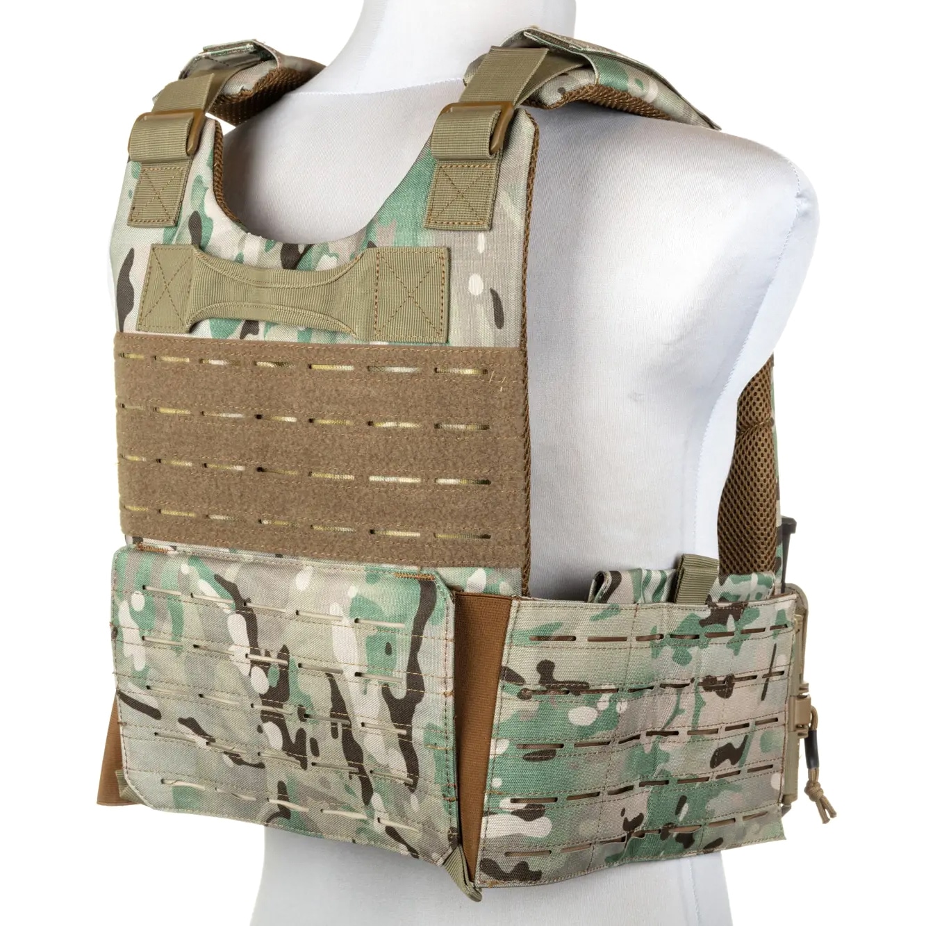 Specna Arms QR Tactical Plate Carrier taktikai mellény - MultiCam