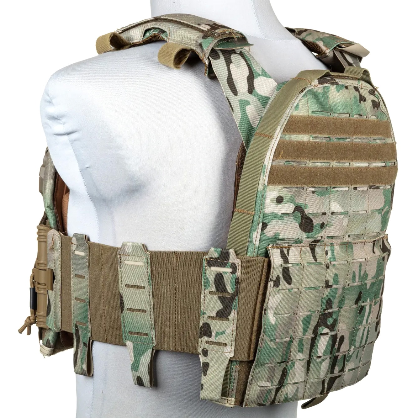 Specna Arms QR II Tactical Plate Carrier taktikai mellény - MultiCam