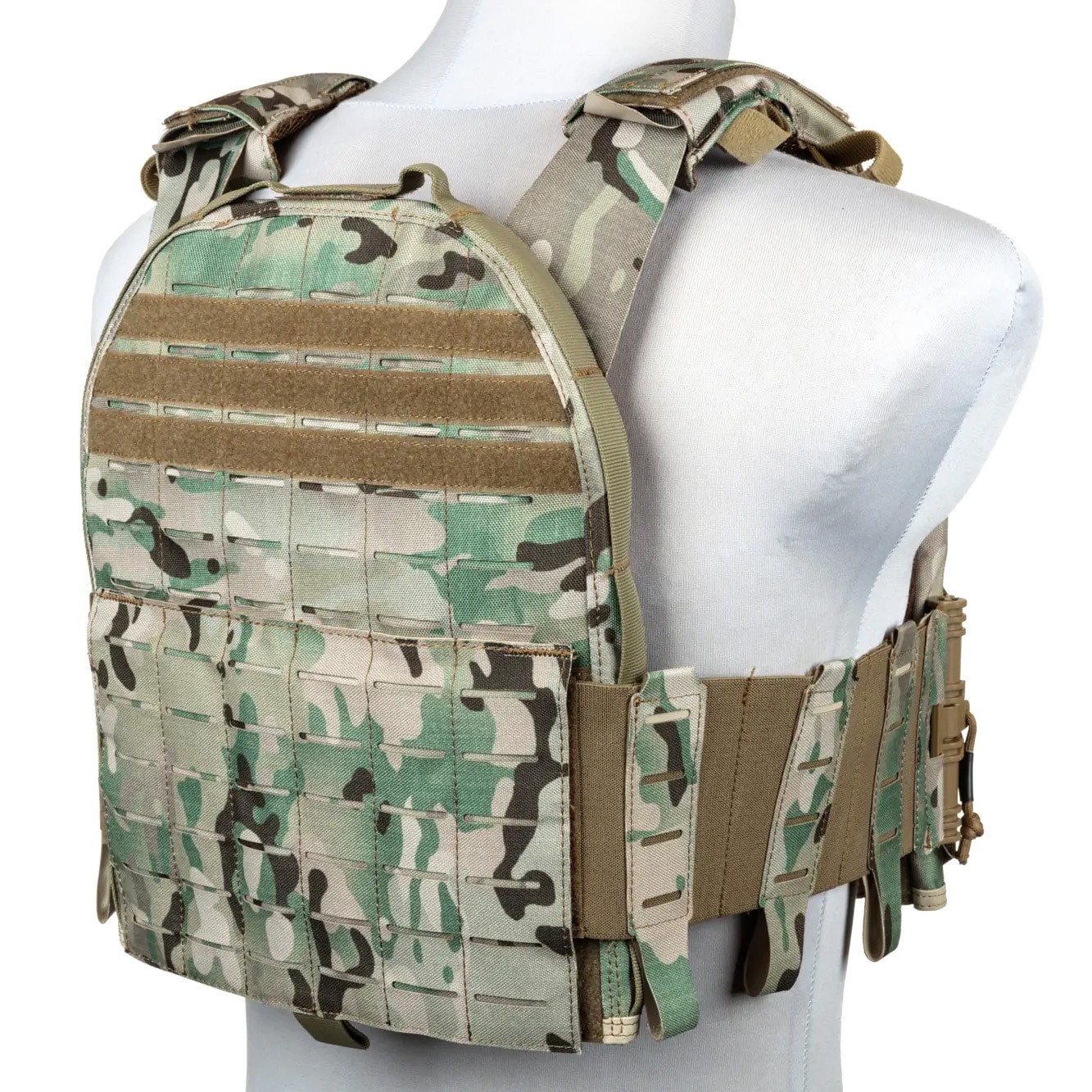 Specna Arms QR II Tactical Plate Carrier taktikai mellény - MultiCam