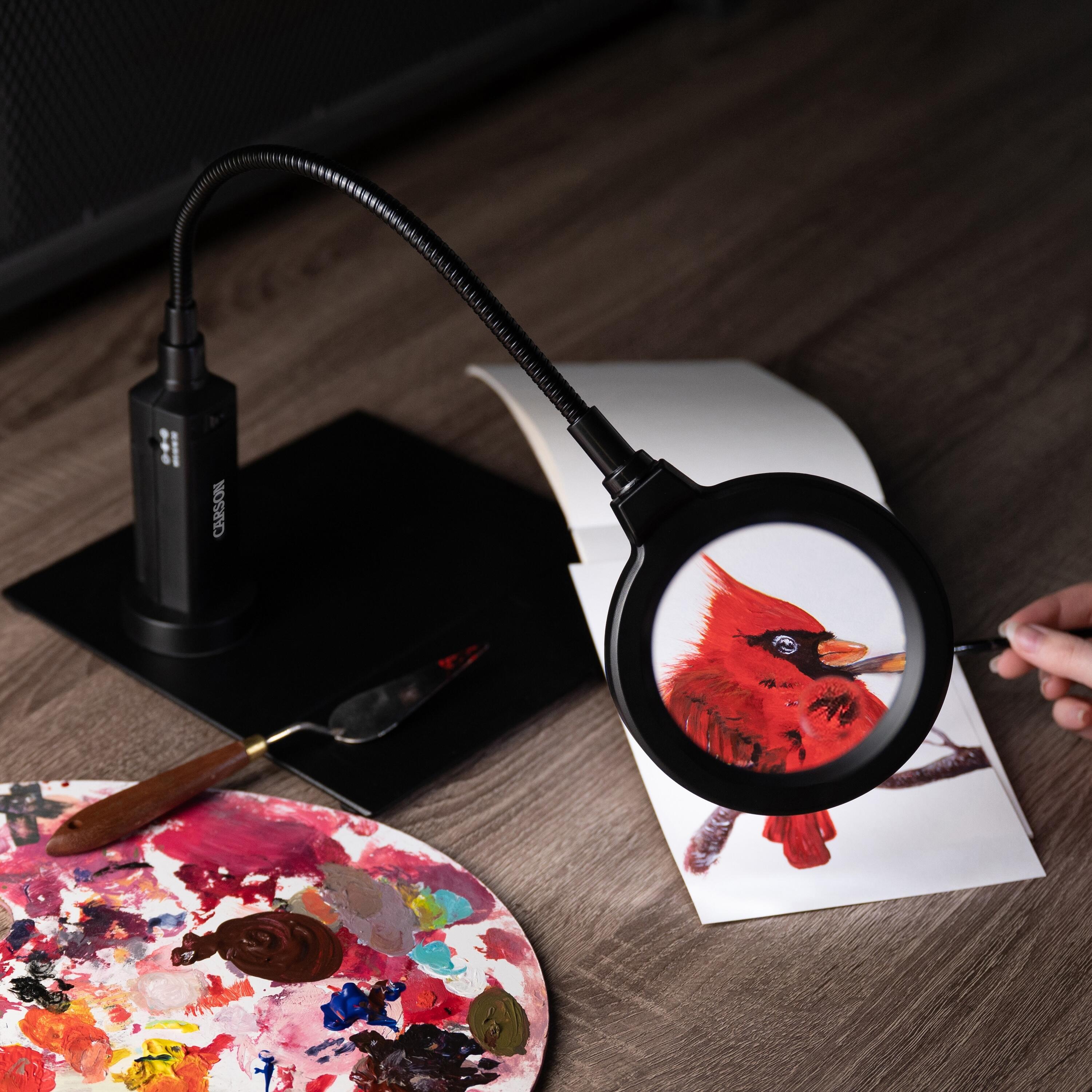 Carson MagniFlex Pro nagyító 2x/4x LED világítással