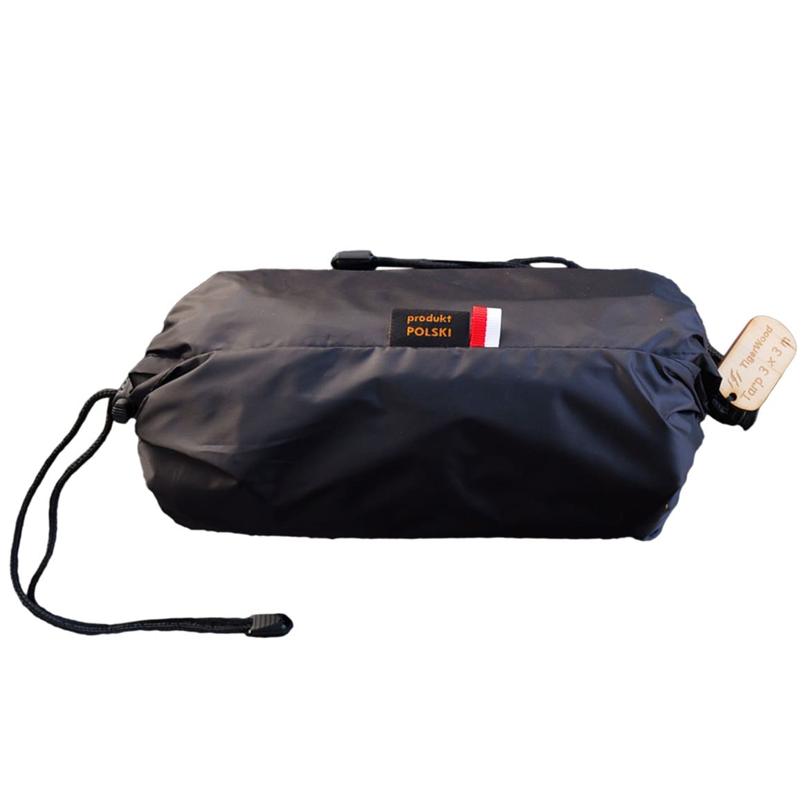 TigerWood Tarp T2 túraponyva 3 x 3 m - Black