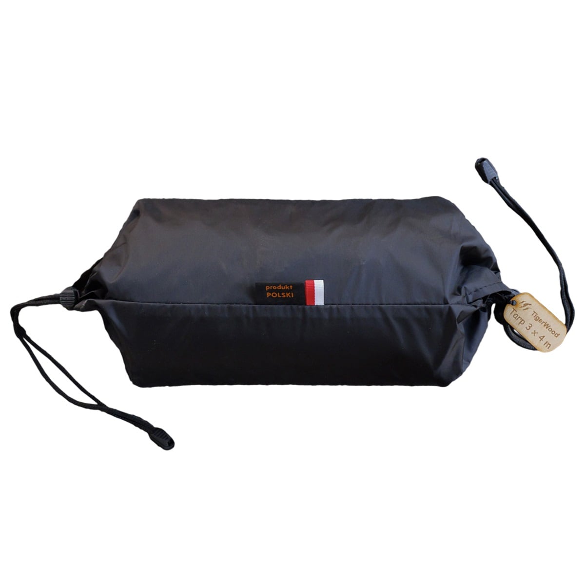 TigerWood Tarp T2 túraponyva 3 x 4 m - Black