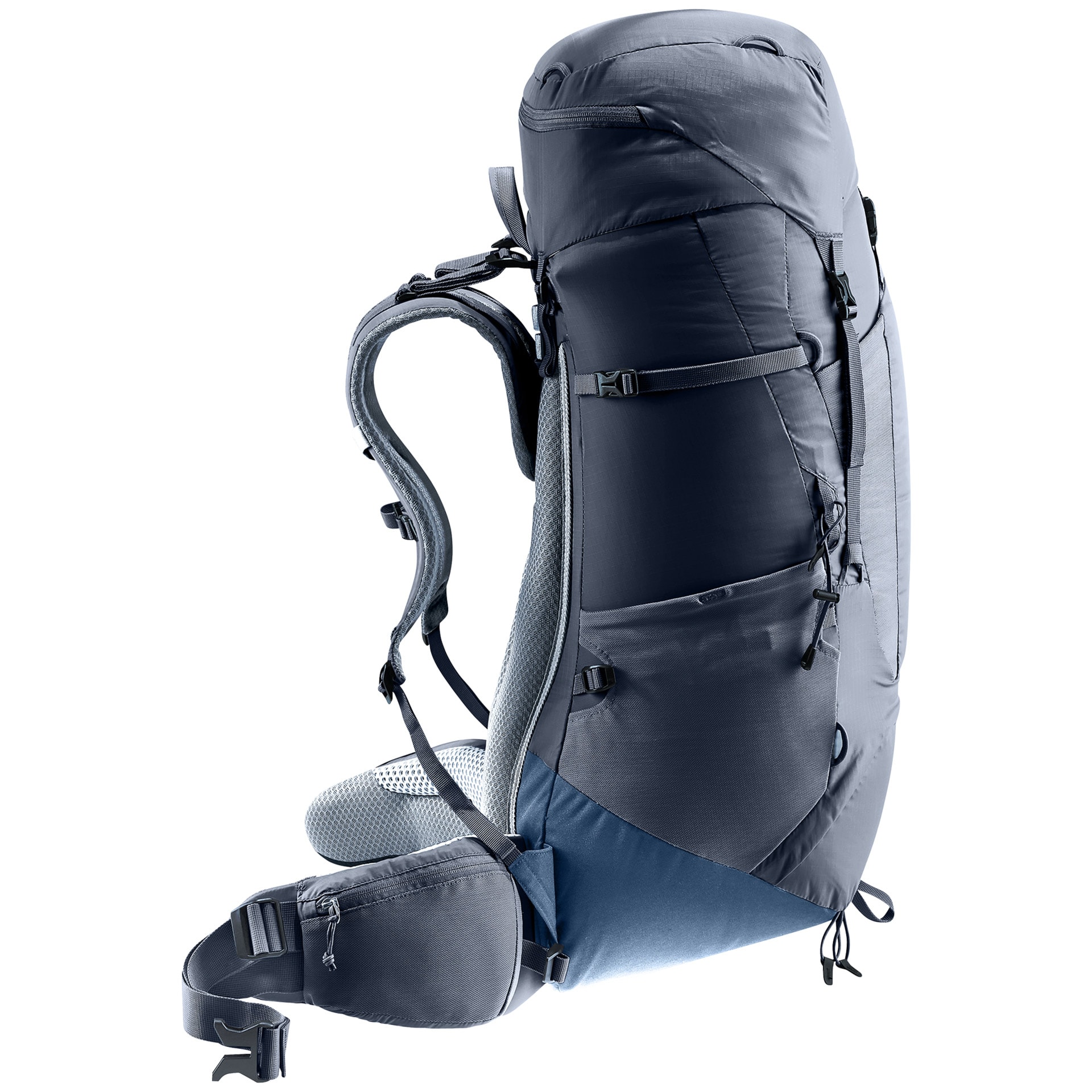 Deuter Aircontact lite hátizsák 50 + 10 l - Black/Marine