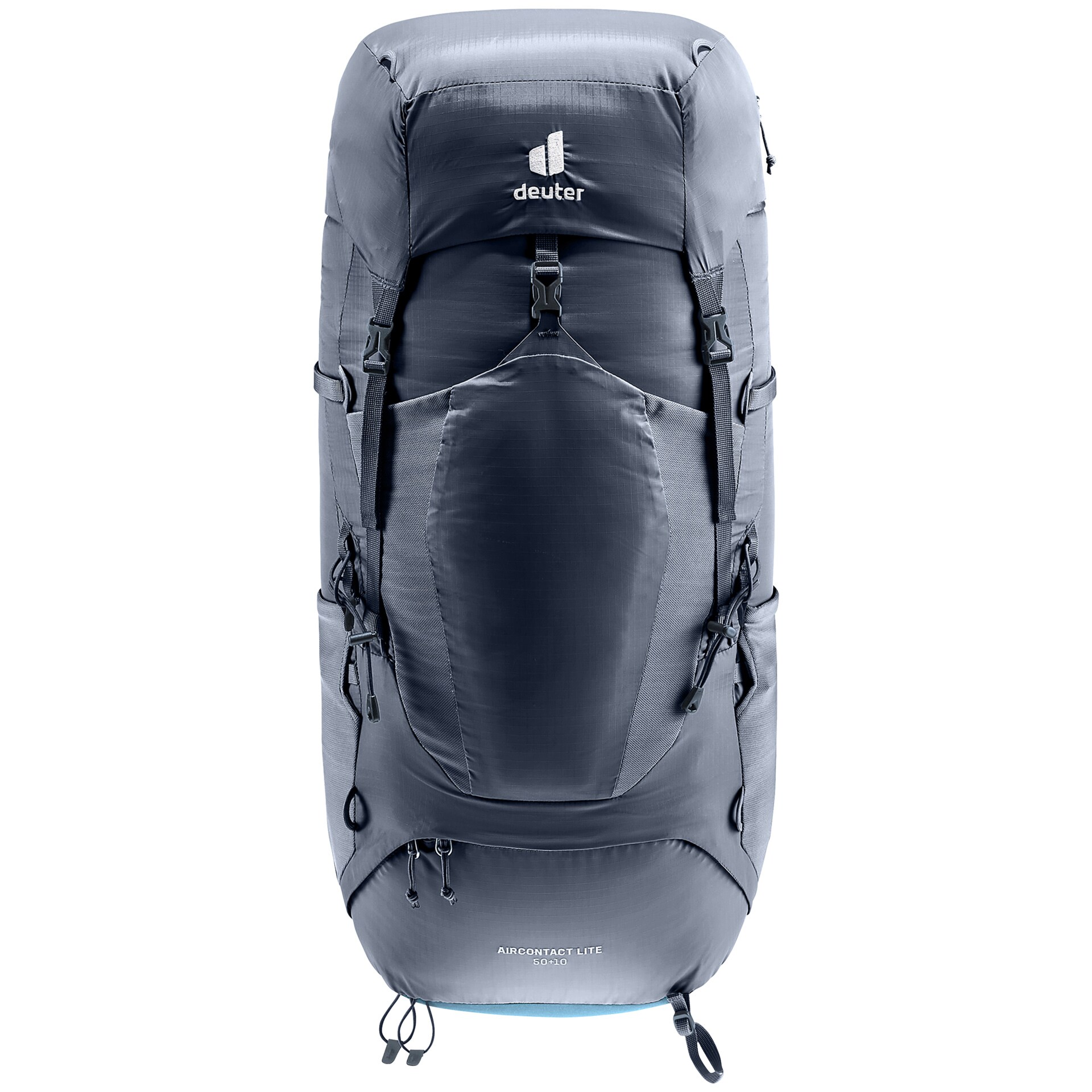 Deuter Aircontact lite hátizsák 50 + 10 l - Black/Marine