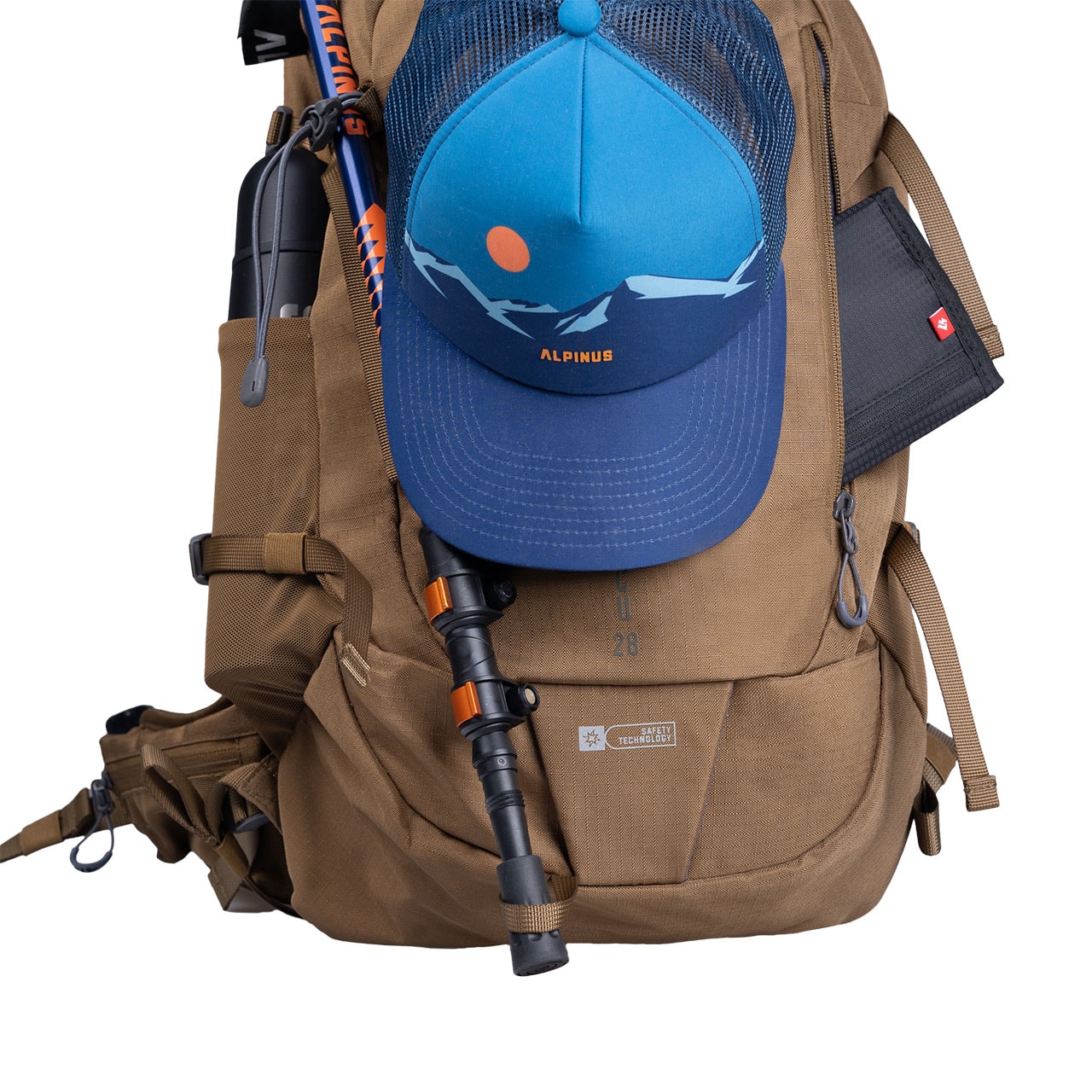 Alpinus Mallcu hátizsák 28 l - Green Olive