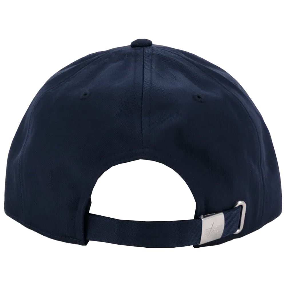 Alpha Industries Metal Label Cap sapka - Replica Blue