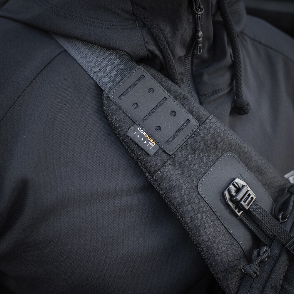 M-Tac Cross Bag Slim Elite Hex válltáska - Black