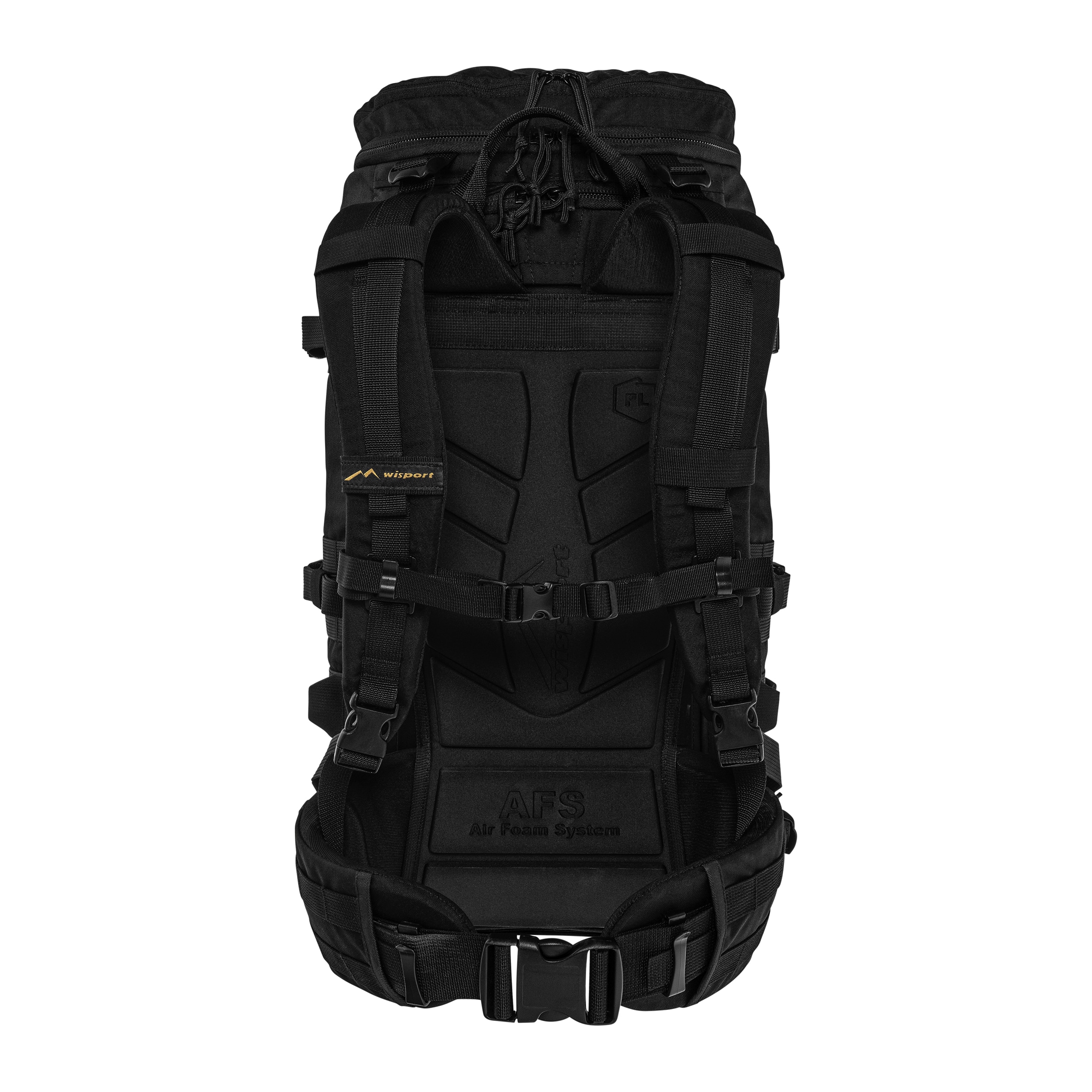 Wisport Zipper Fox 42 hátizsák 40 l - Black