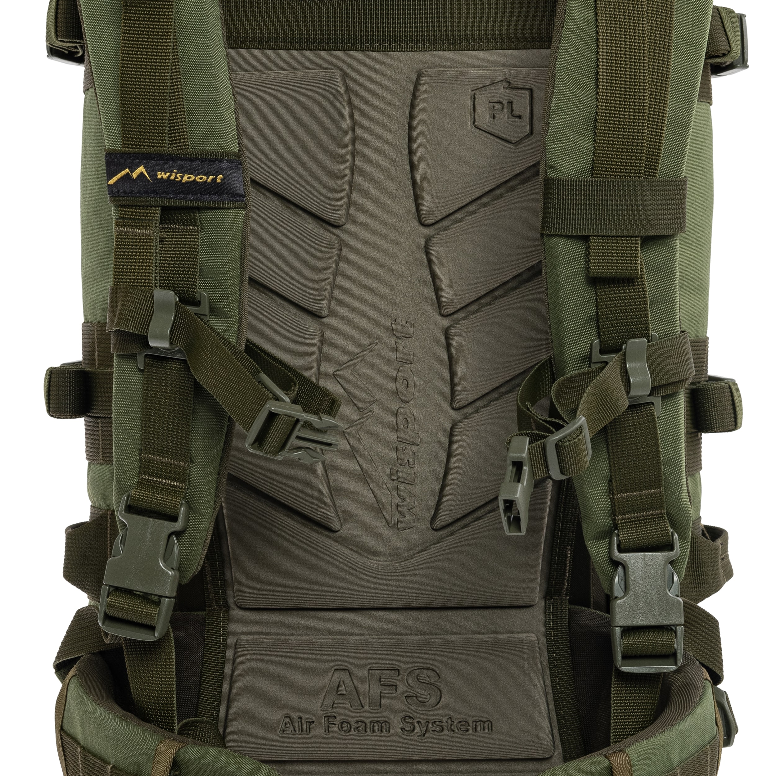 Wisport Zipper Fox 42 hátizsák 40 l - Olive Green