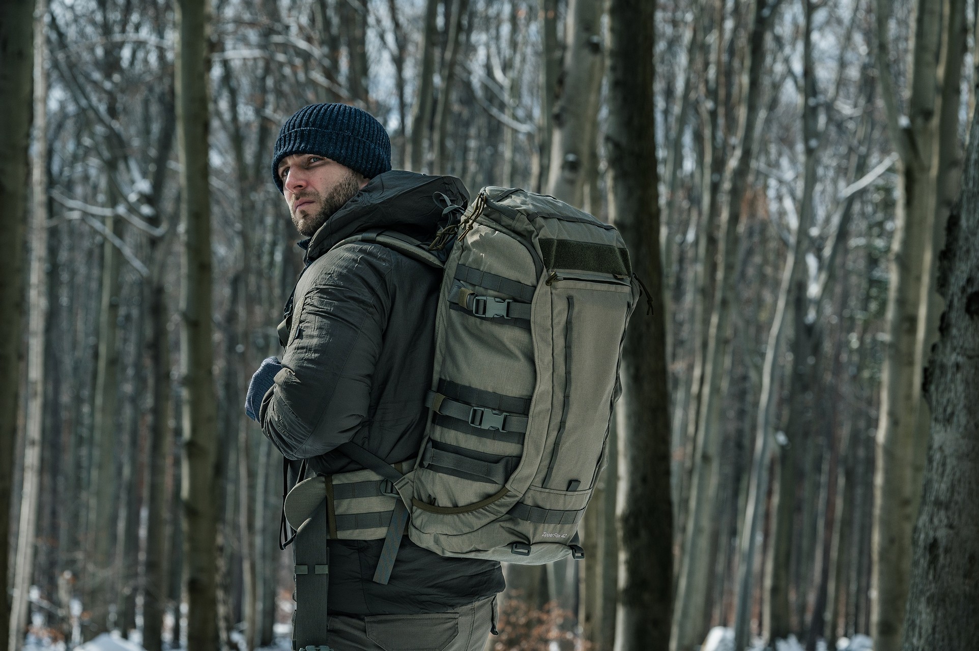 Wisport Zipper Fox 42 hátizsák 40 l - RAL 7013