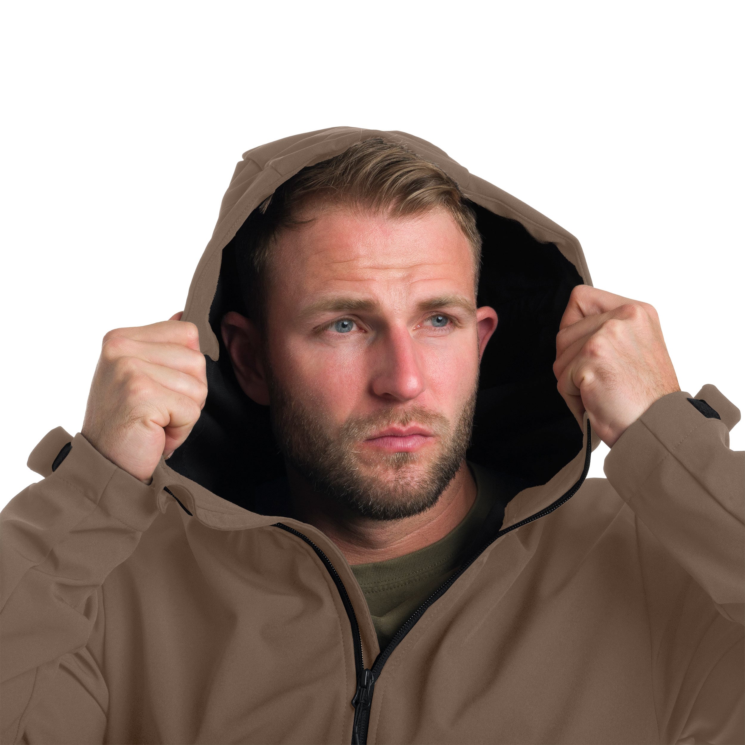 4F Softshell M324 kabát - Barna