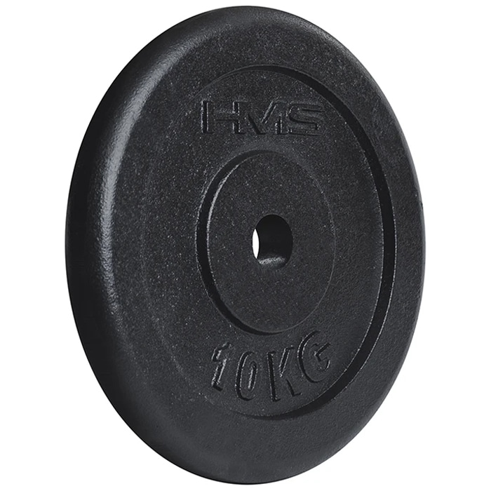 HMS TCZ öntöttvas súlyzótányér 10 kg