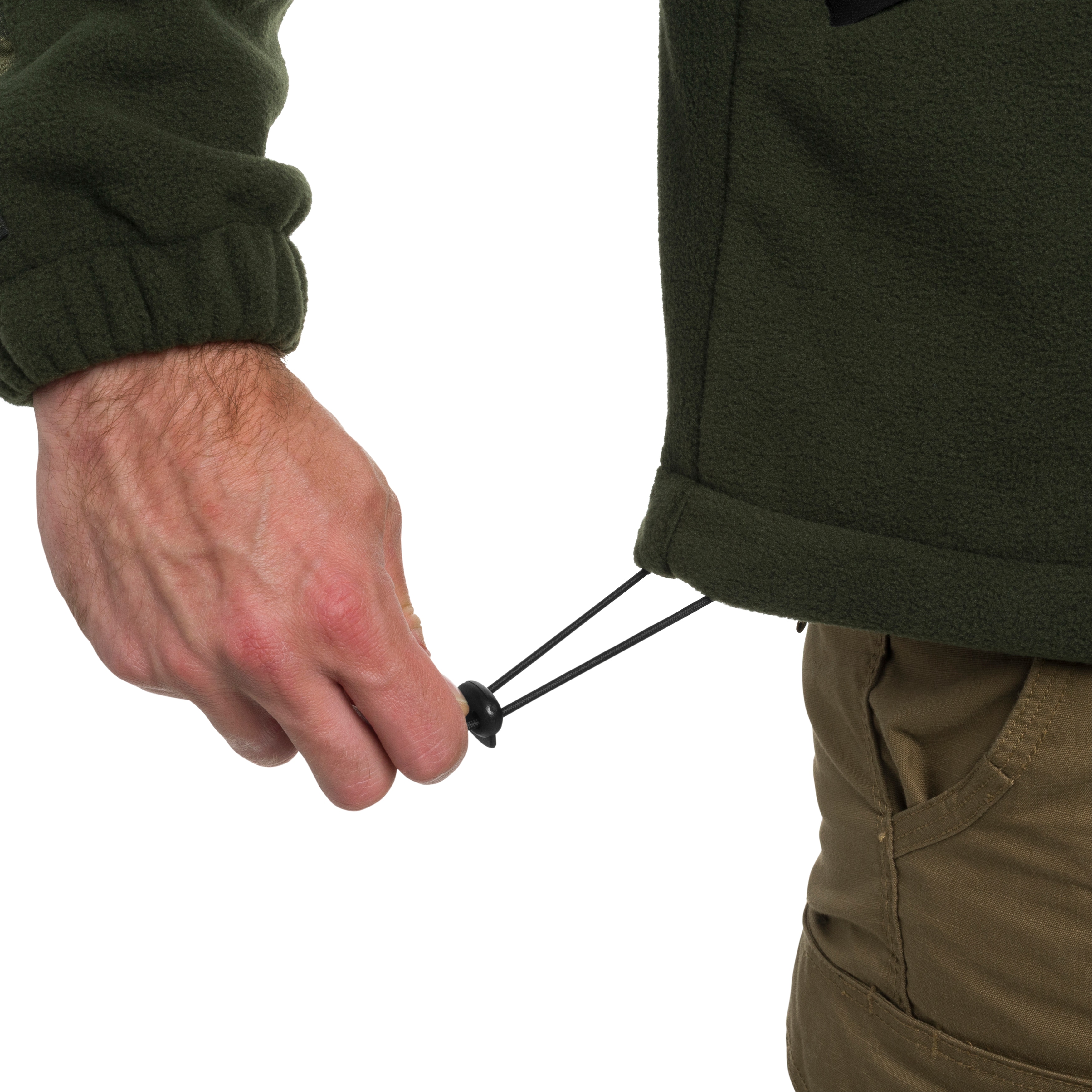 Maxtex Standard polár pulóver - Olive/wz.93 Pantera PL Woodland