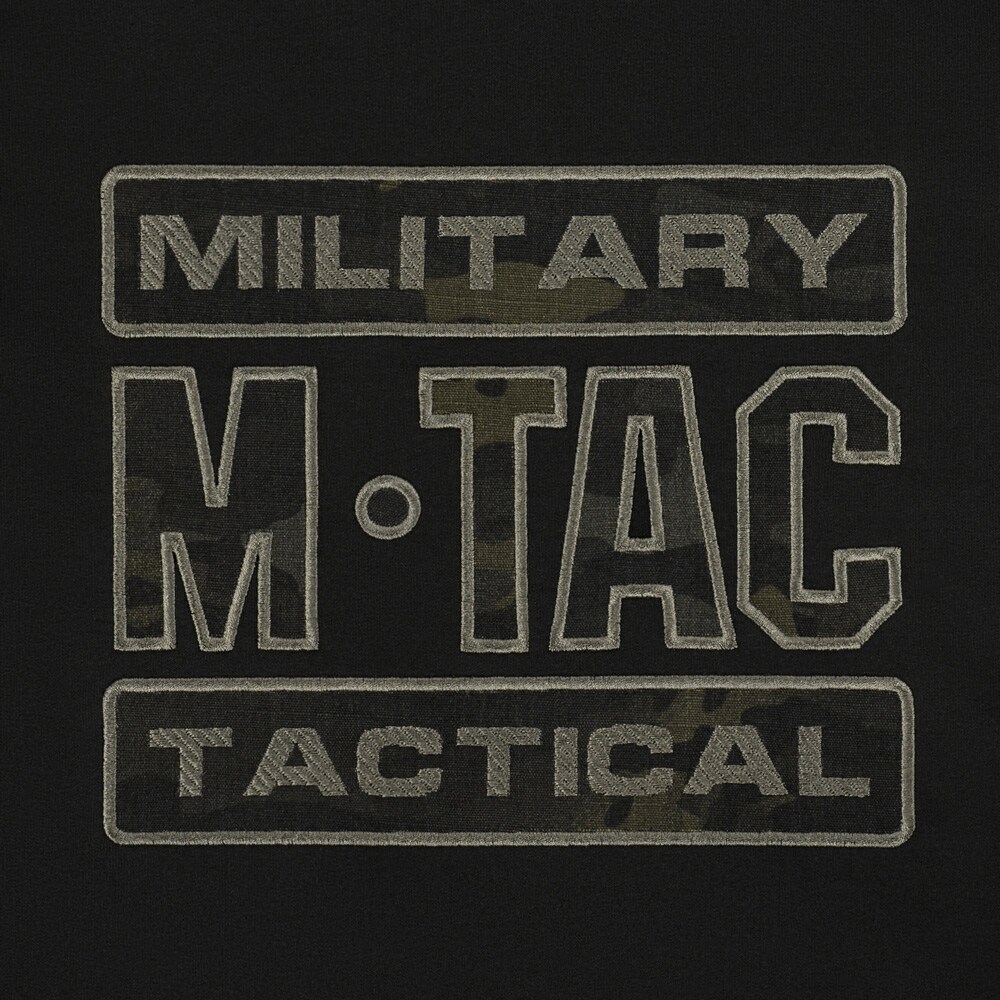 M-Tac Hoodie Combat pulóver - Black/MultiCam Black