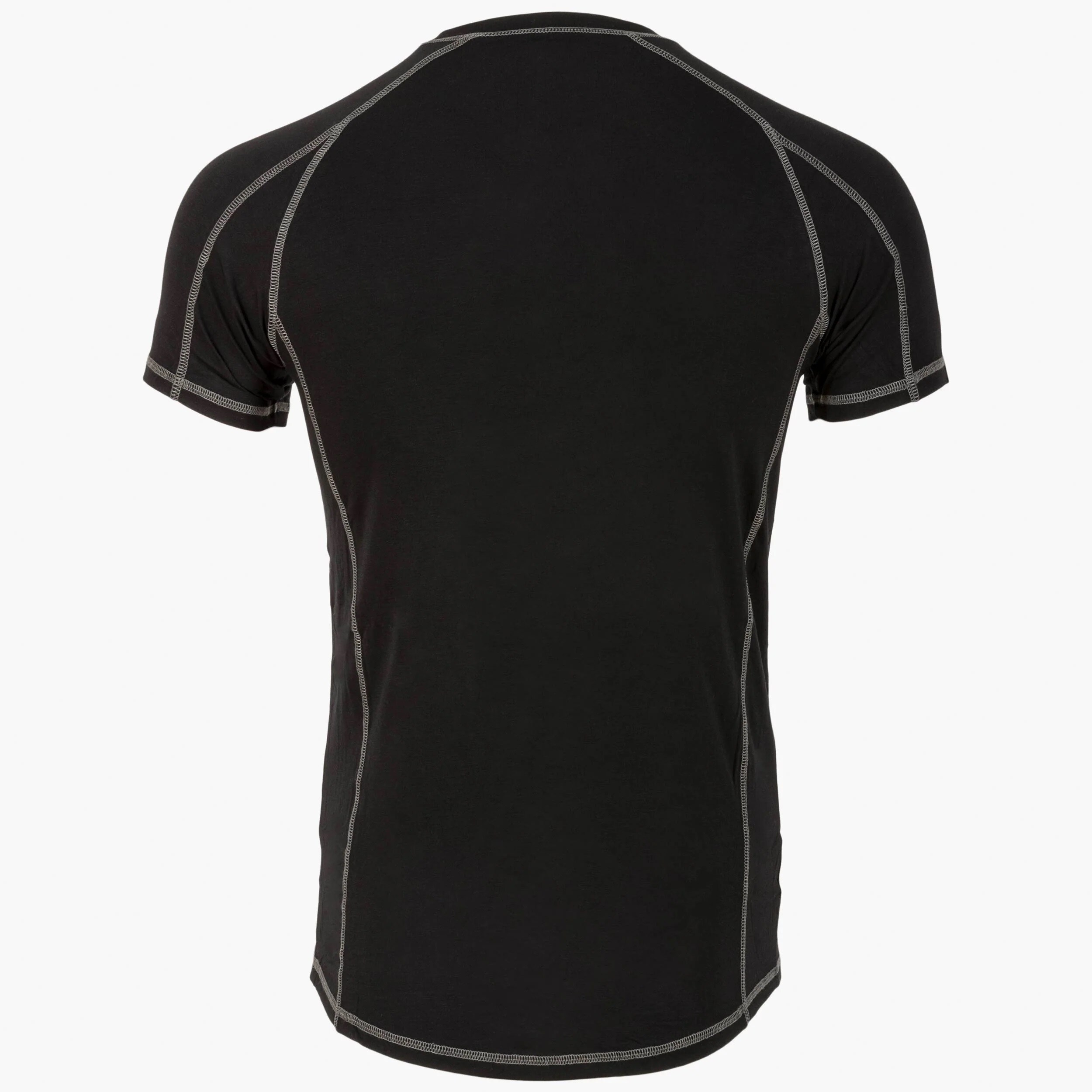 Highlander Outdoor Bamboo Base Layer 190 thermoaktív póló - Black