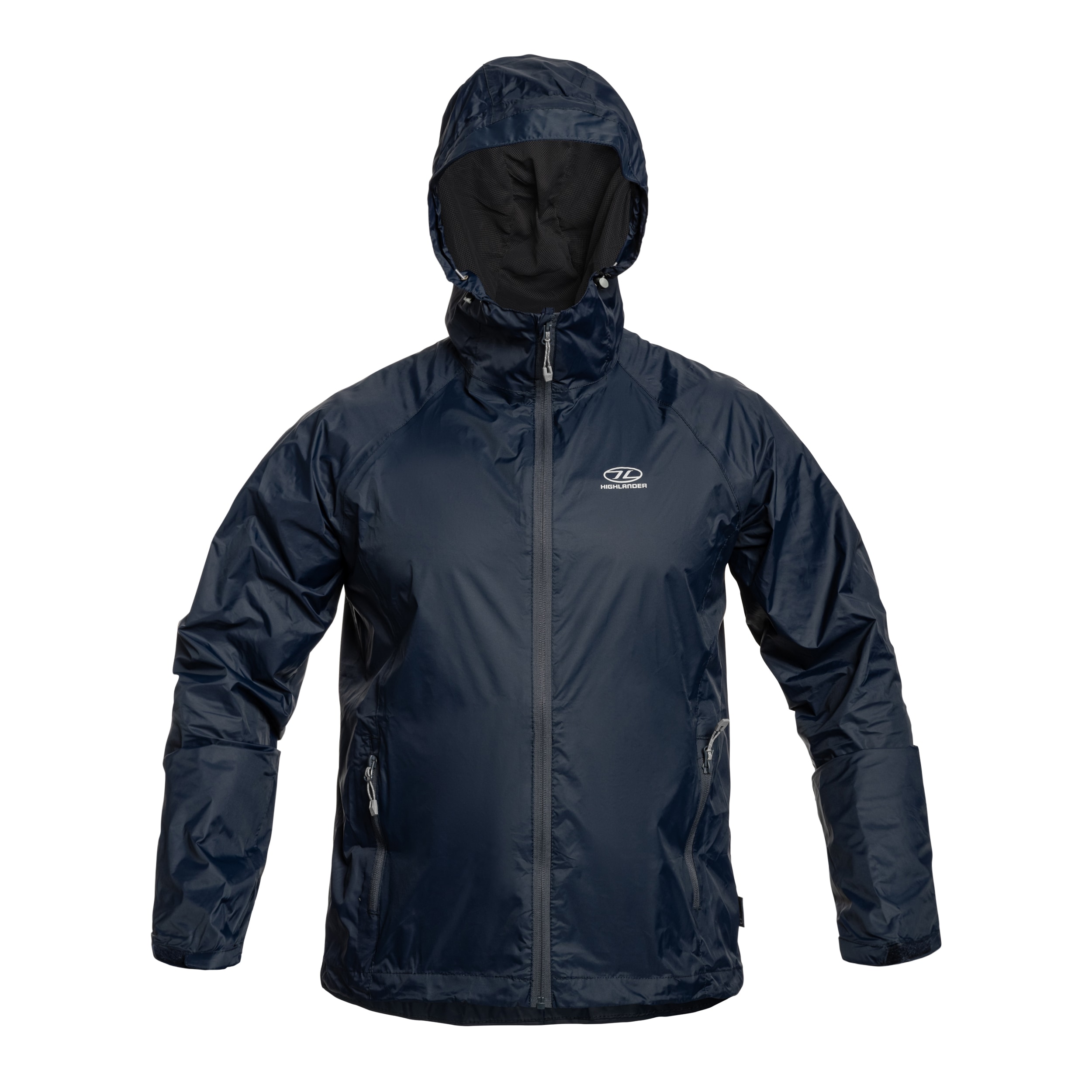 Highlander Outdoor Stow & Go Pack Away kabát - Navy Blue