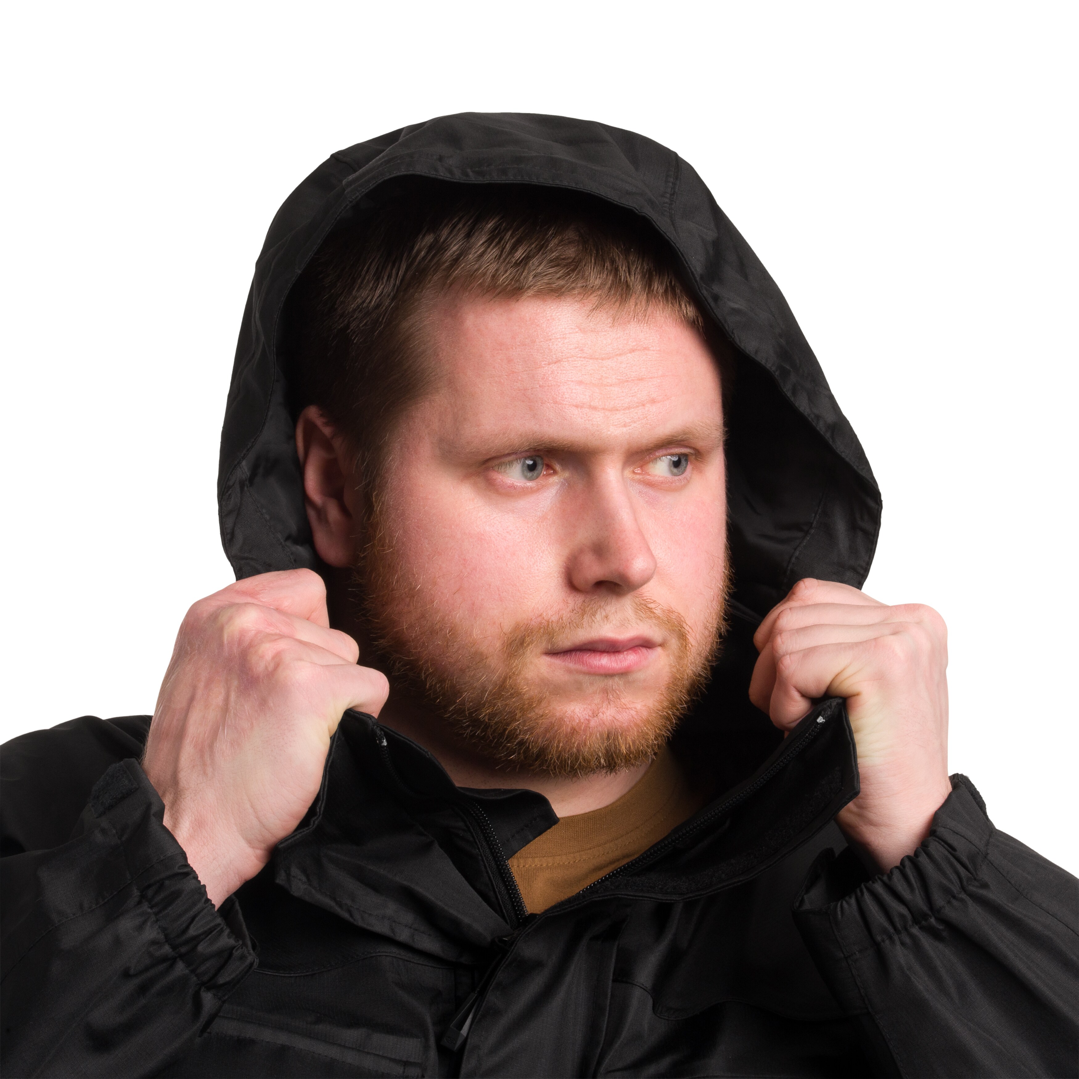 Highlander Forces Typhon Watherproof kabát - Black