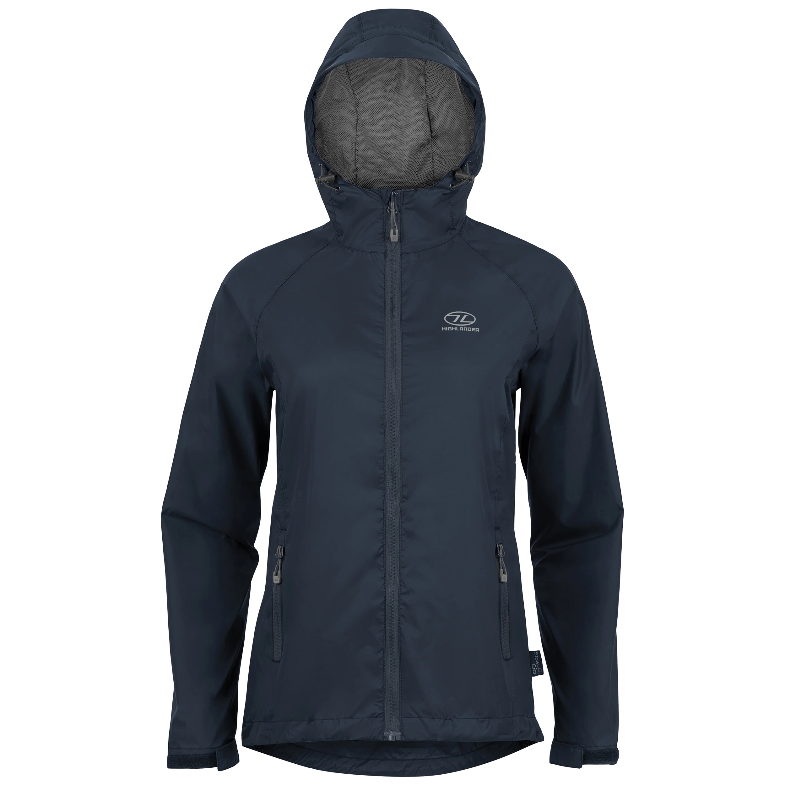 Highlander Outdoor Stow & Go Pack Away női kabát - Navy