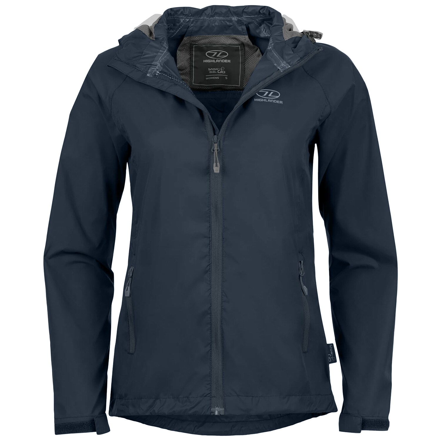 Highlander Outdoor Stow & Go Pack Away női kabát - Navy