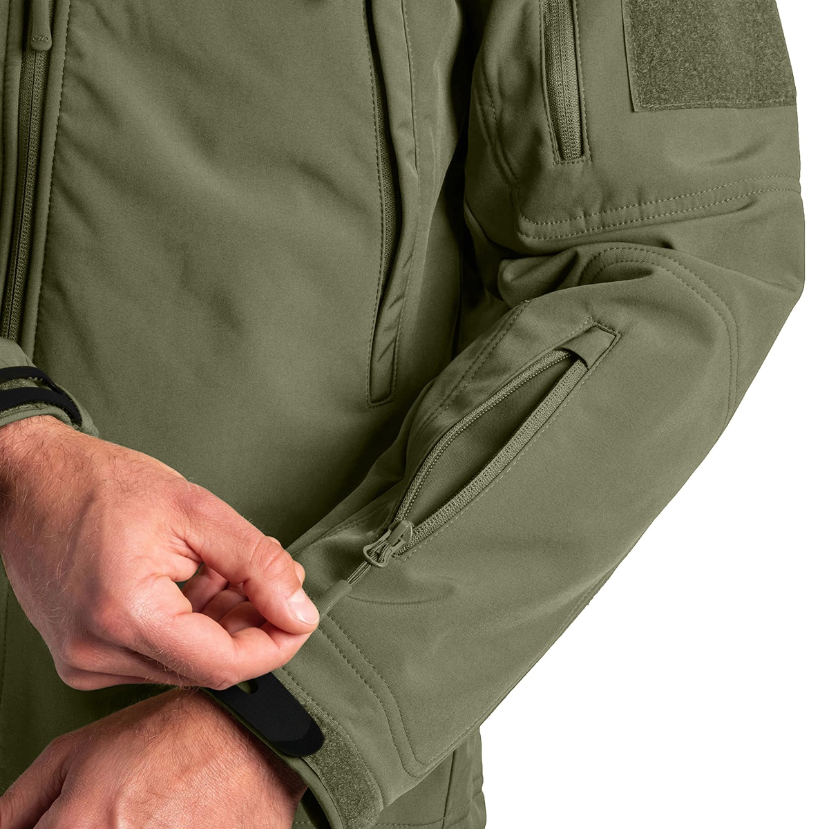 Highlander Forces Tactical Softshell kabát - Ranger Green