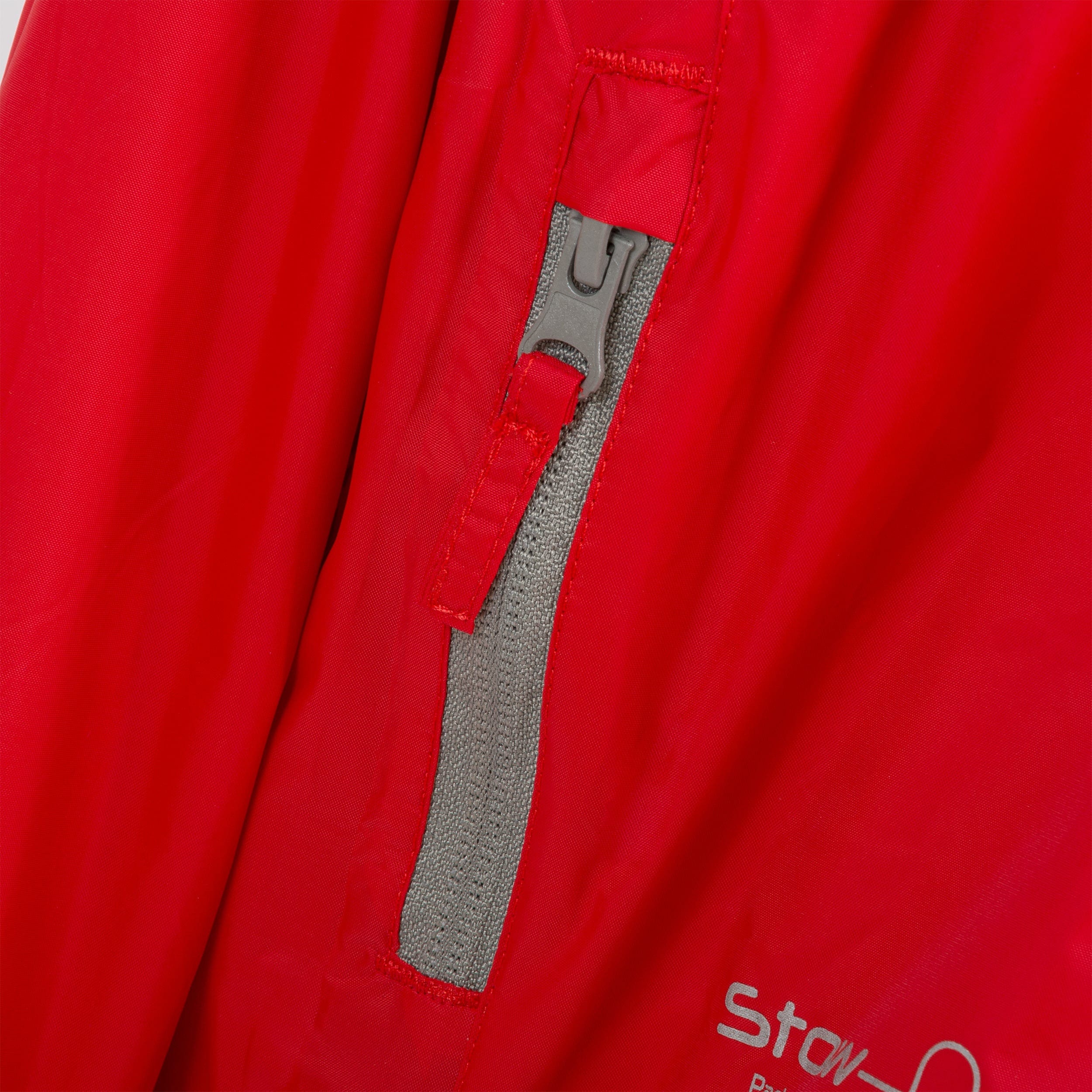 Highlander Outdoor Stow & Go Waterproof gyermek kabát - Red