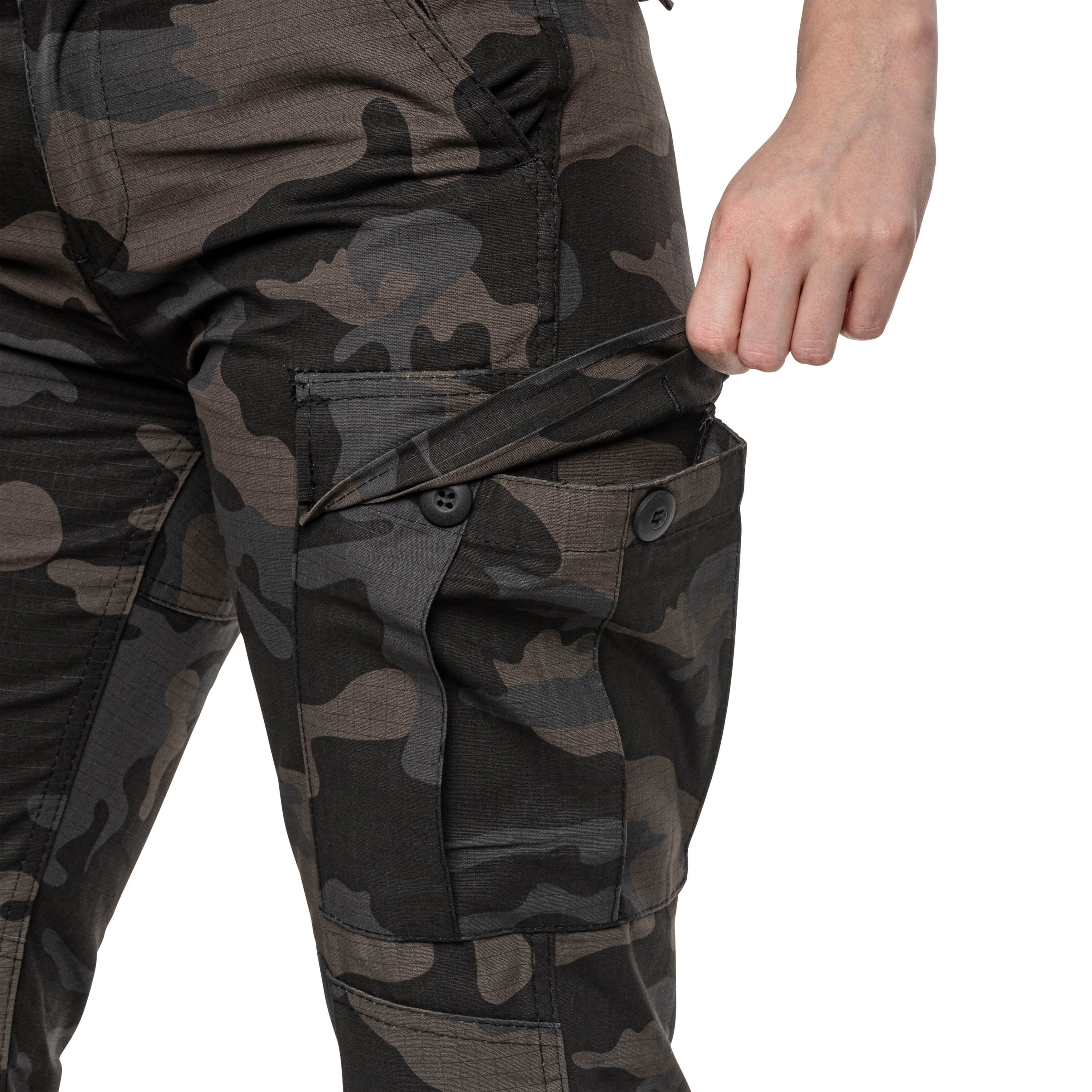 Brandit Cargo BDU Rip-Stop női nadrág - Dark Camo