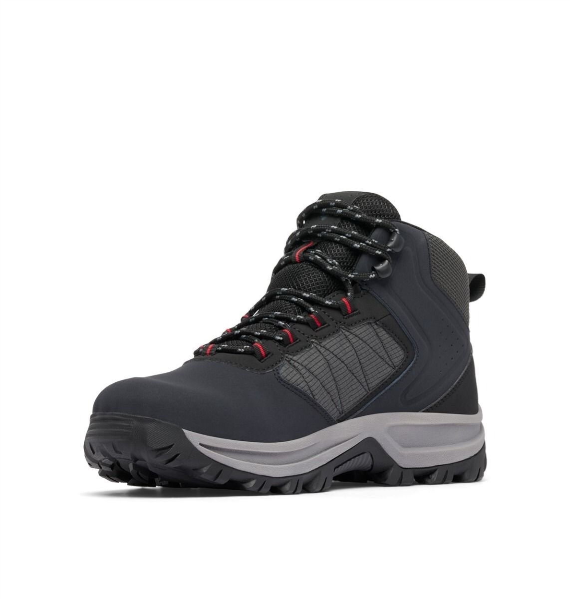 Columbia Transverse Hike Waterproof bakancs - Black/Mountain Red